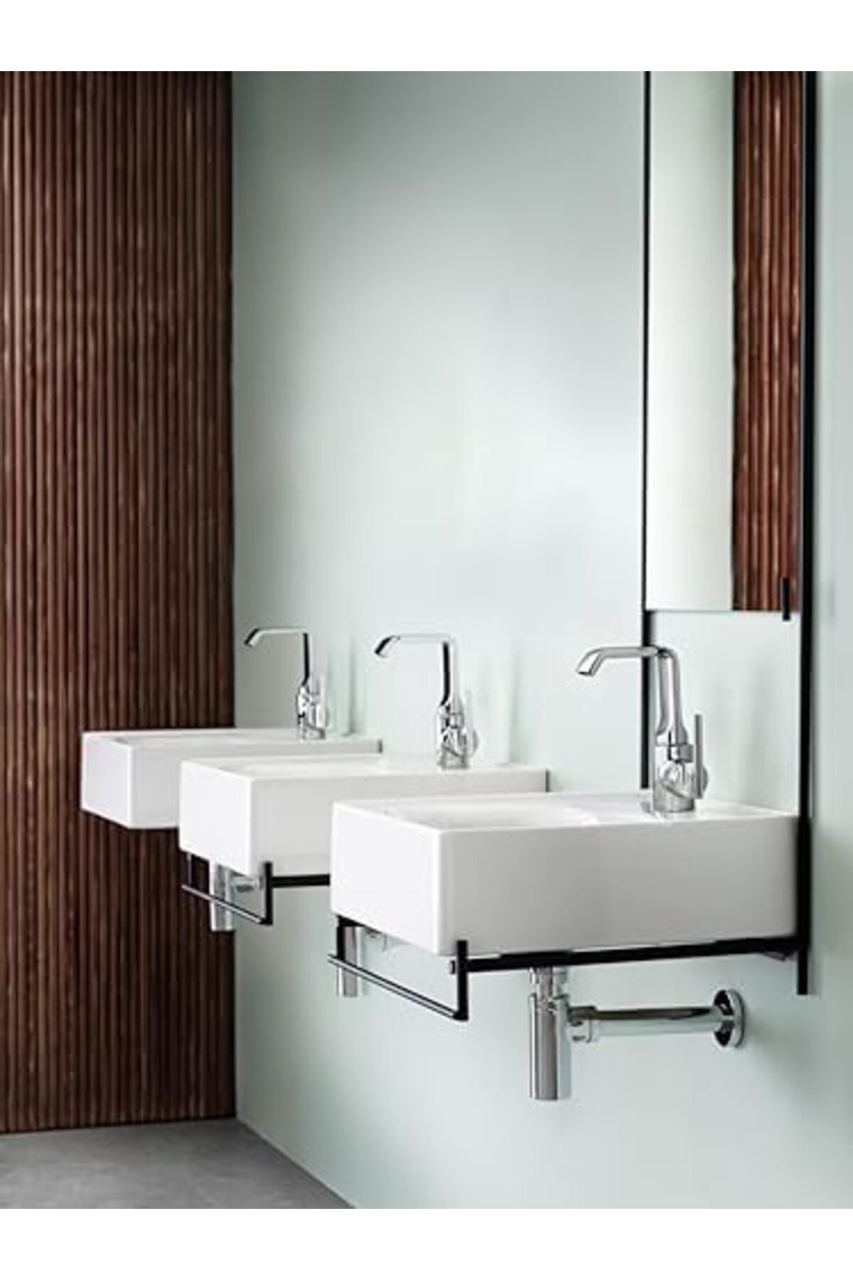 LuxShoping A45123 Lavabo Sifonu, T Tipi, Krom 1142128