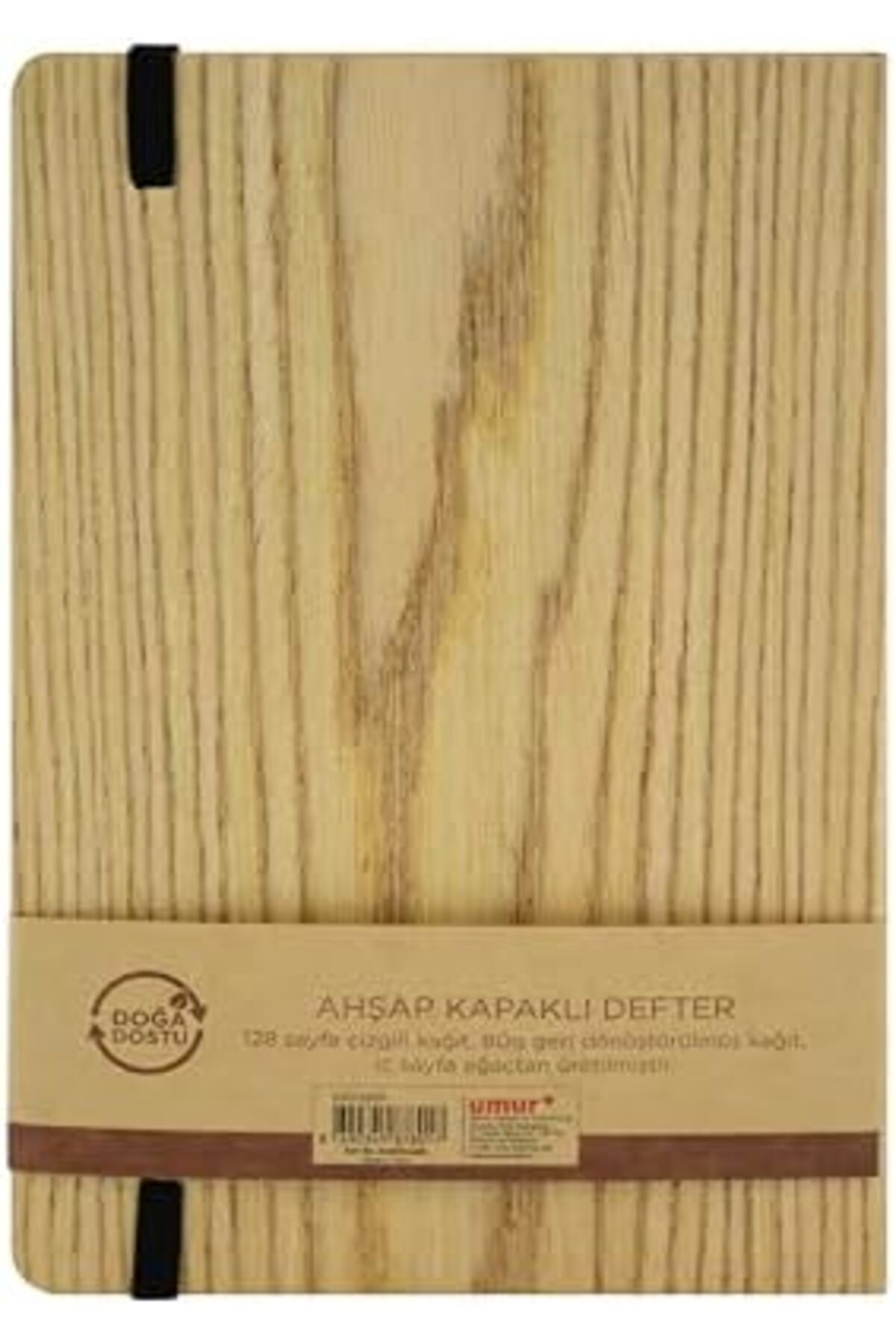 LuxShoping A5 Ahşap Kağıt Kaplı Defter Ahşap Rengi 1142128