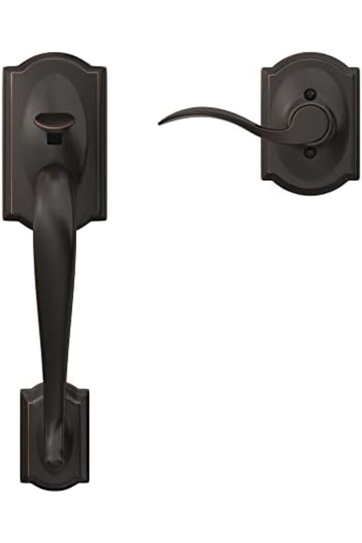 LuxShoping (Aged Bronze) - FE285-CAM-ACC-RH Camelot Lower Handles