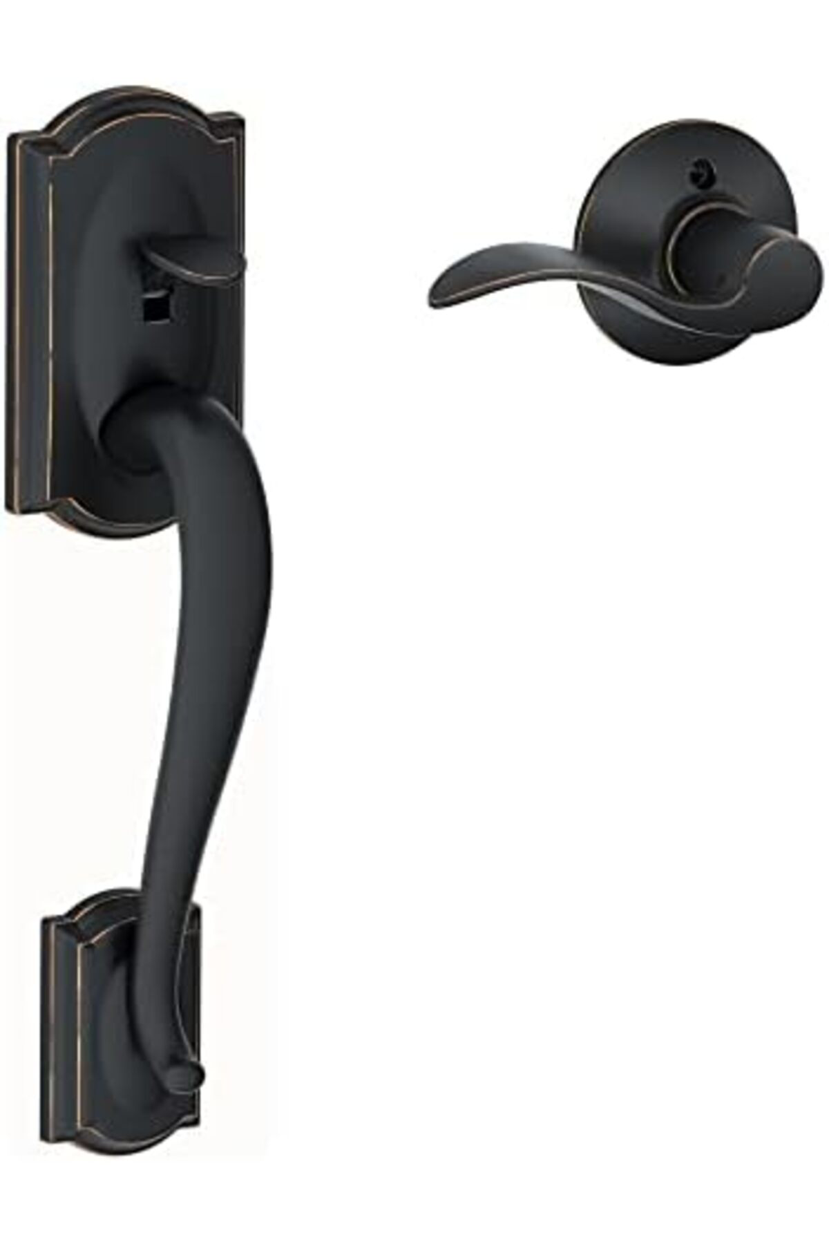 LuxShoping (Aged Bronze) - FE285-CAM-ACC-RH Camelot Lower Handles