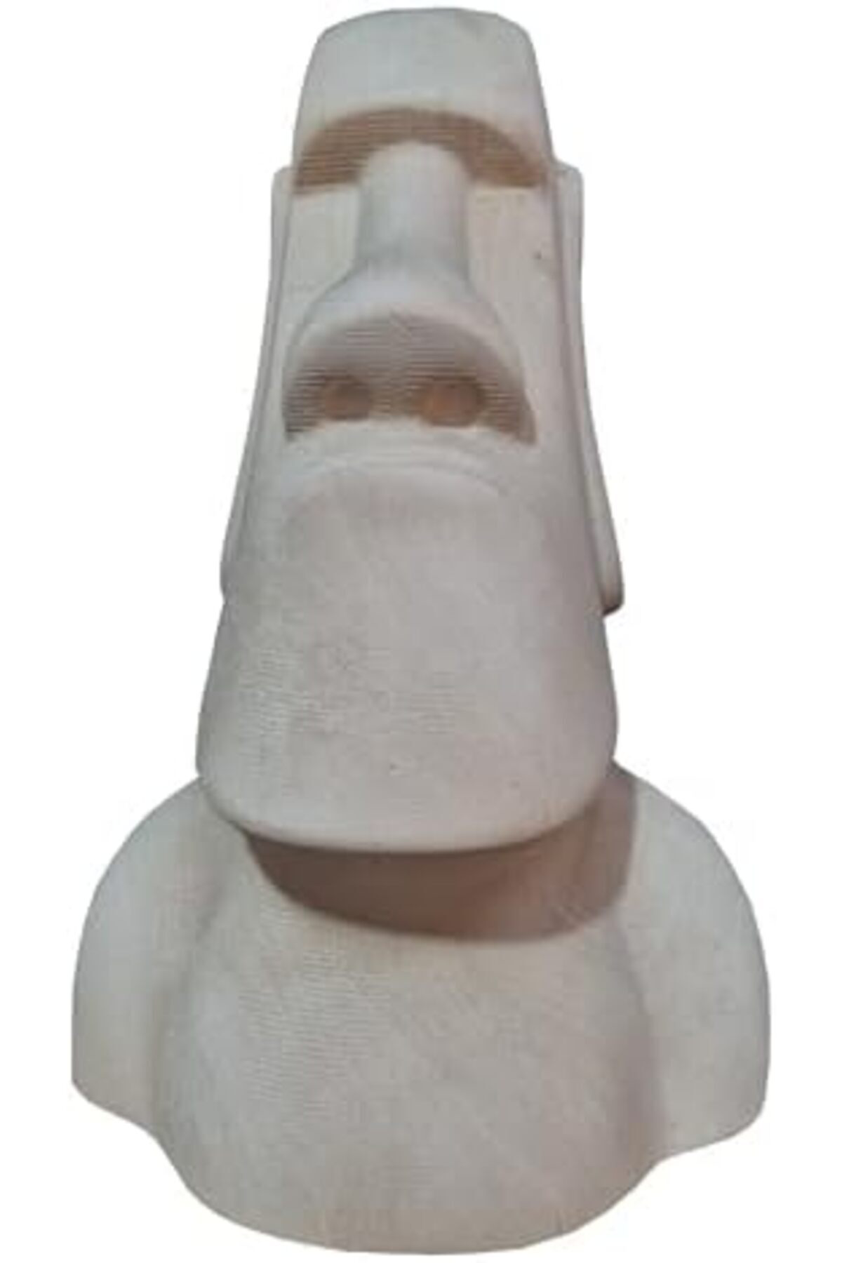 LuxShoping Ahşap Dekoratif Büst Heykeli Moai 1142128