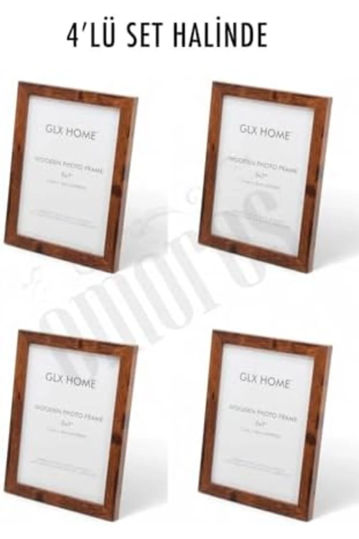 LuxShoping Ahşap Resim Çerçevesi 4'lü Set Halinde 13 x 18 cm boyu LuxShoping Ahşap Resim Çerçevesi 4'lü Set Halinde 13 x 18 cm boyu