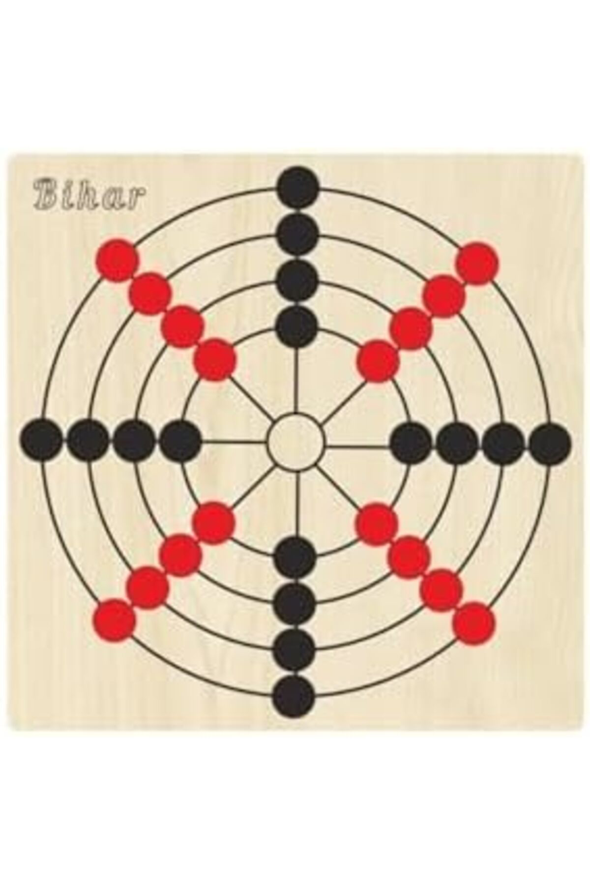 LuxShoping Ahtek Ahşap Zeka Ve Oyun Seti 7 Li, Kızma Birader+dama