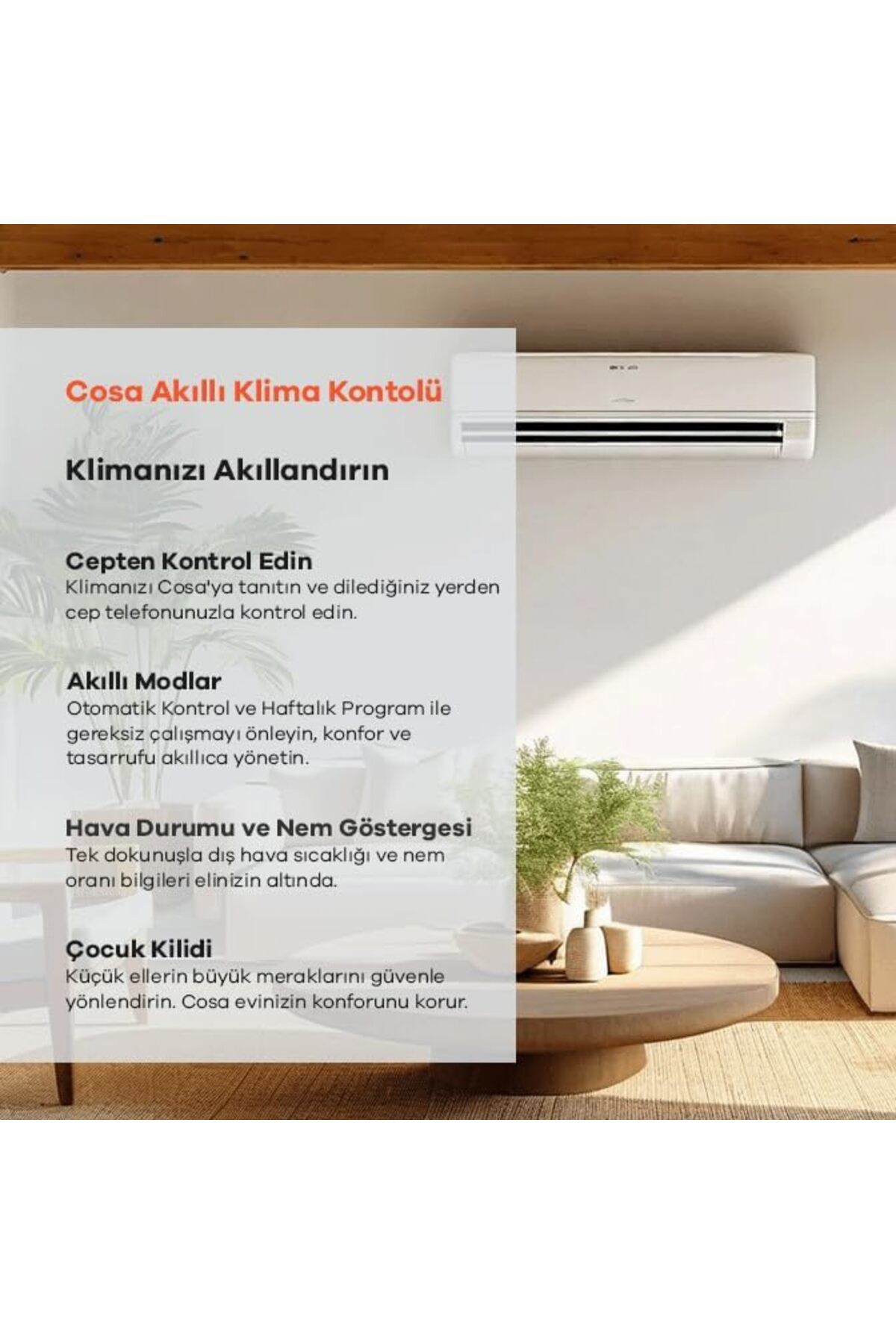 LuxShoping Akıllı Klima Kontrolü v5, Wi-Fi Bağlantılı Oda Termost