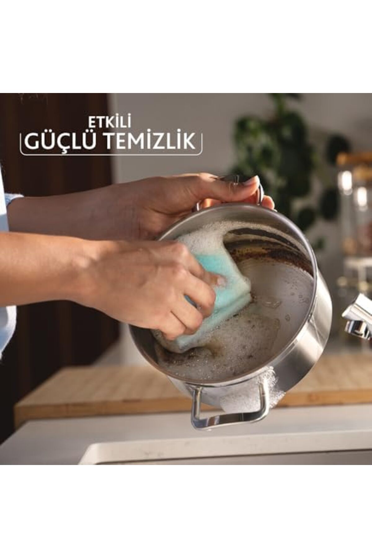 LuxShoping Aktif Enzimli Oluklu Sünger, 3’lü Paket 1142128