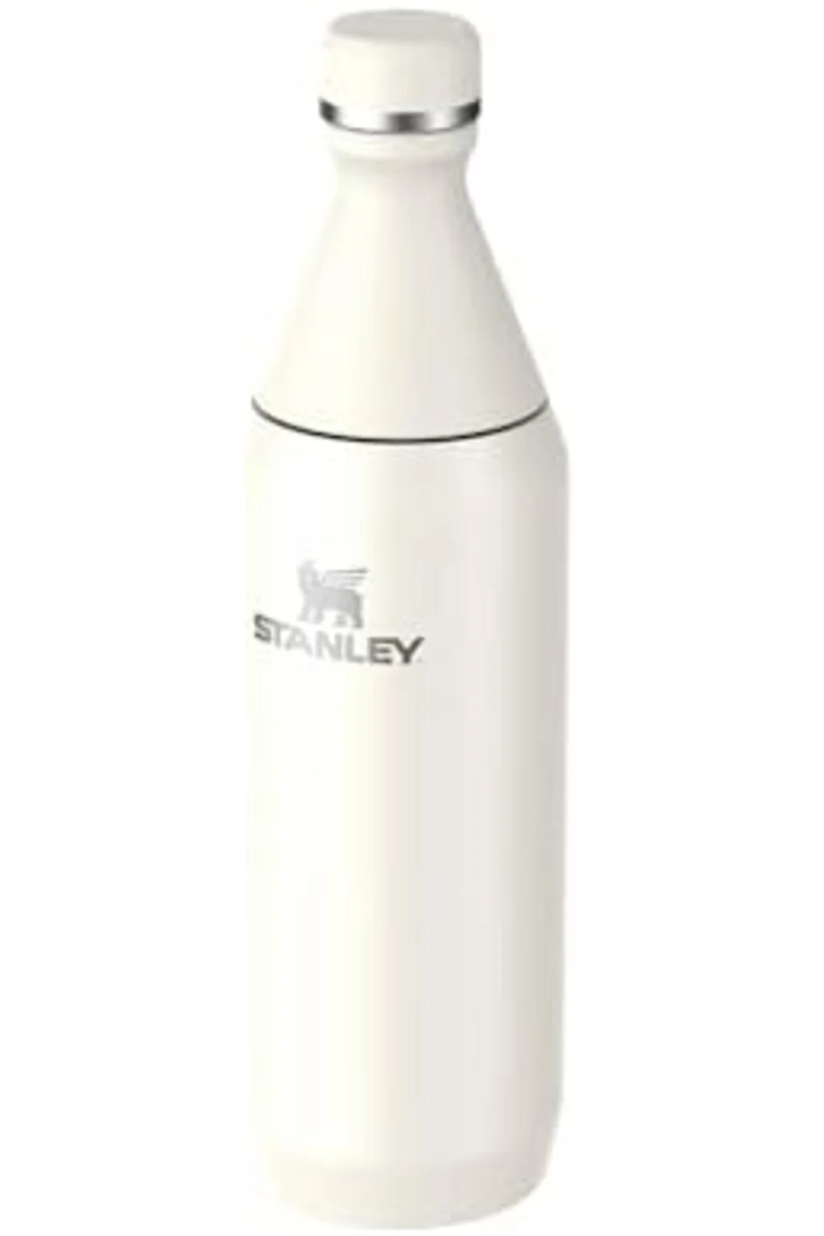 LuxShoping All Day Slim Soğuk Su Şişesi Termosu, Krem, 0.60 Litre