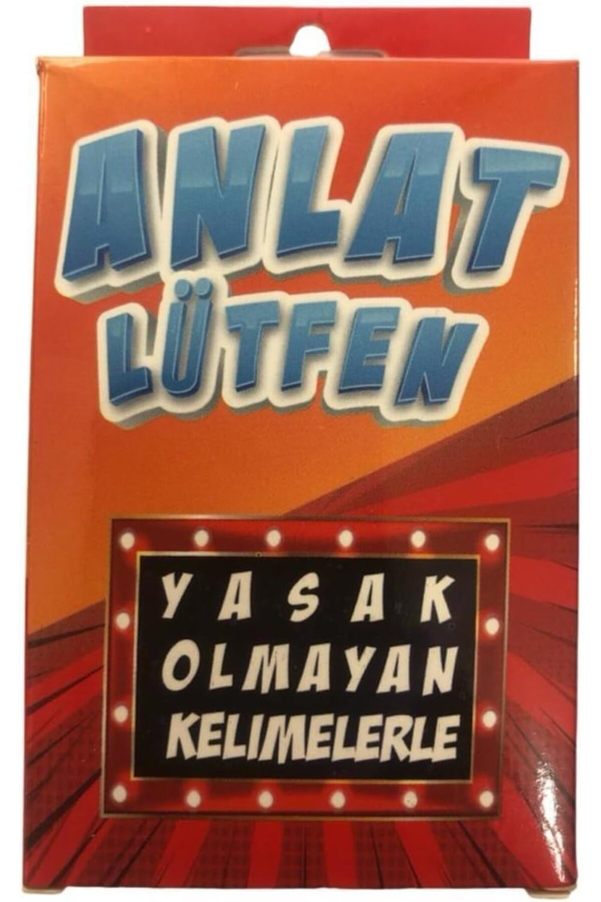 LuxShoping Anlat Lütfen Kart Oyunu Yasak Olmayan Kelimerle alışve