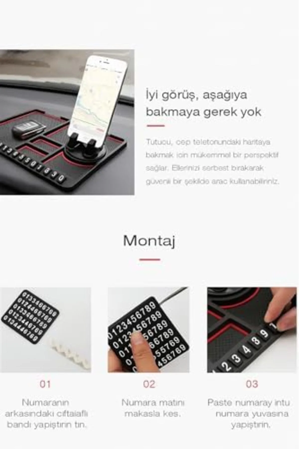 LuxShoping Araç içi Telefon Tutucu Vakumlu Araba telefon tutucu A LuxShoping Araç içi Telefon Tutucu Vakumlu Araba telefon tutucu A