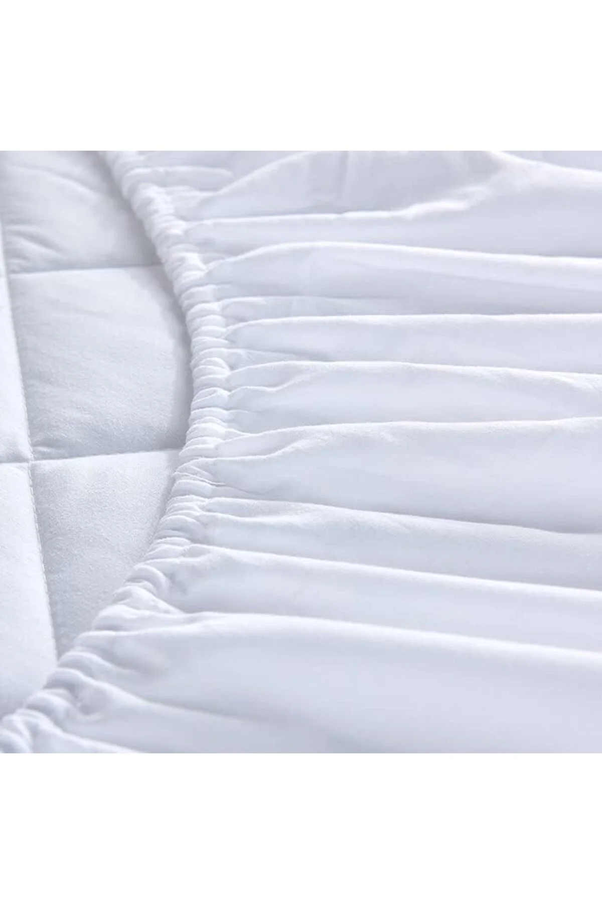 LuxShoping AT9698, Tek Kişilik, Kapitone, Elyaf Dolgulu, Fitted, 