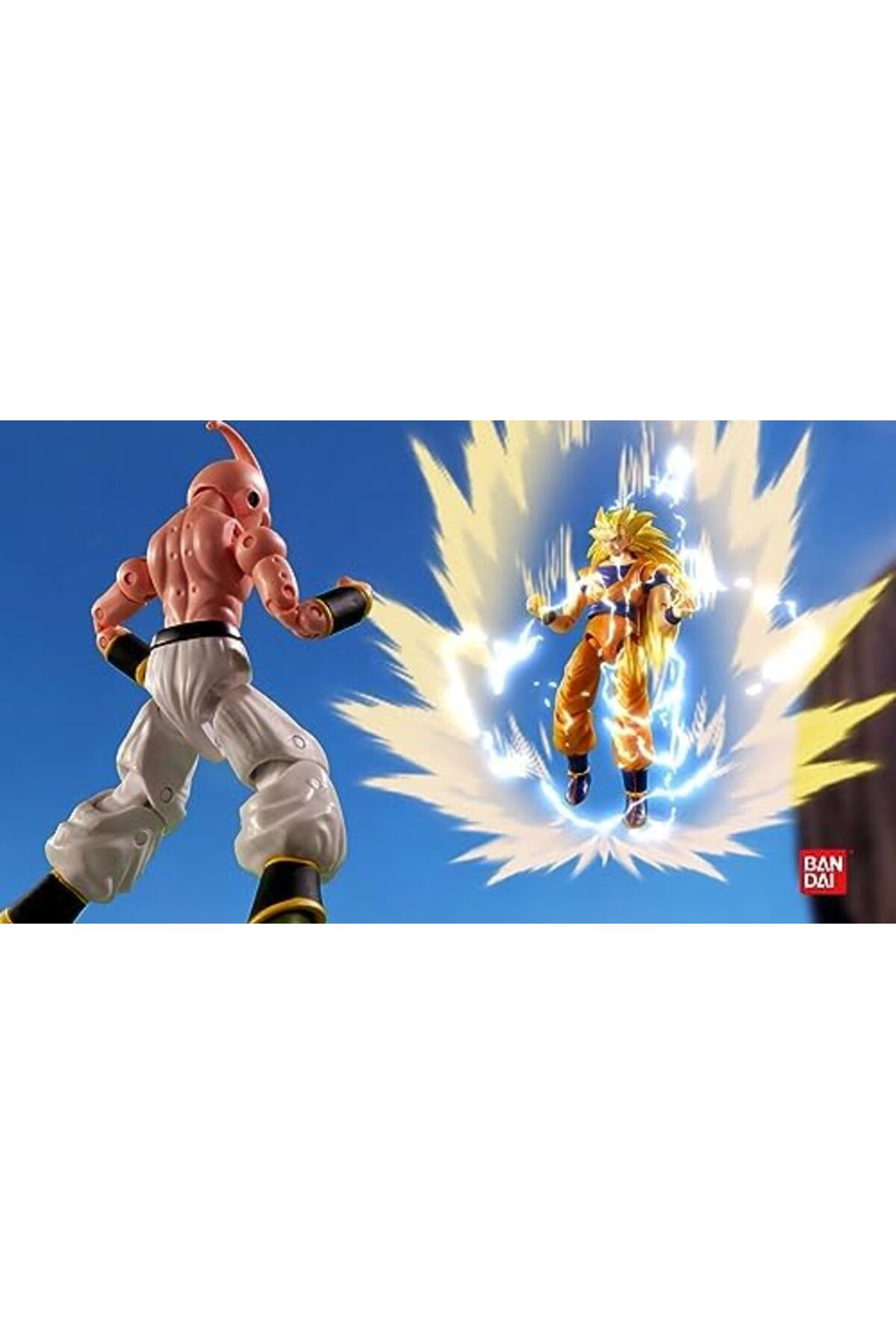 LuxShoping Bandai 16 Santimetre Dragon Ball Super Saiyan 3 Goku P