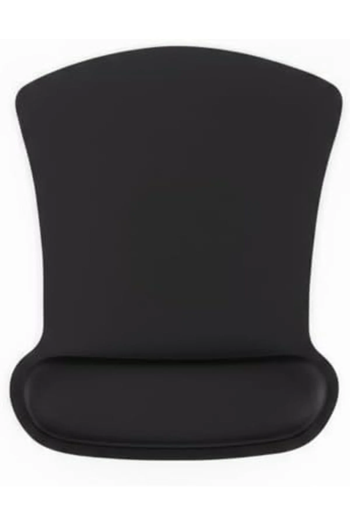 LuxShoping Bilek Destekli Konfor Kaymaz Ergonomik Mouse Pad Siyah