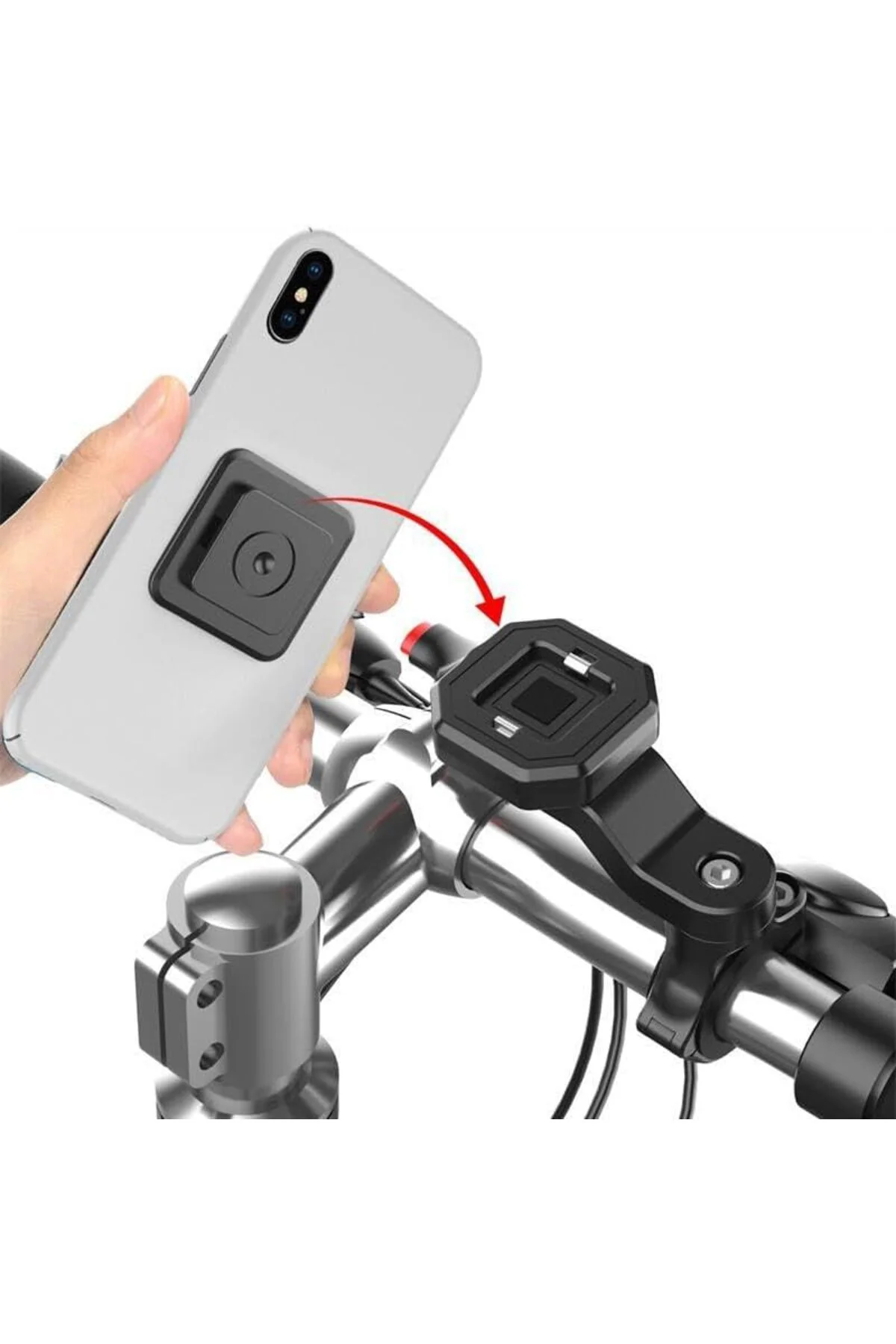 LuxShoping Bisiklet Motosiklet ve Scooter için Gidon Uyumlu Telef