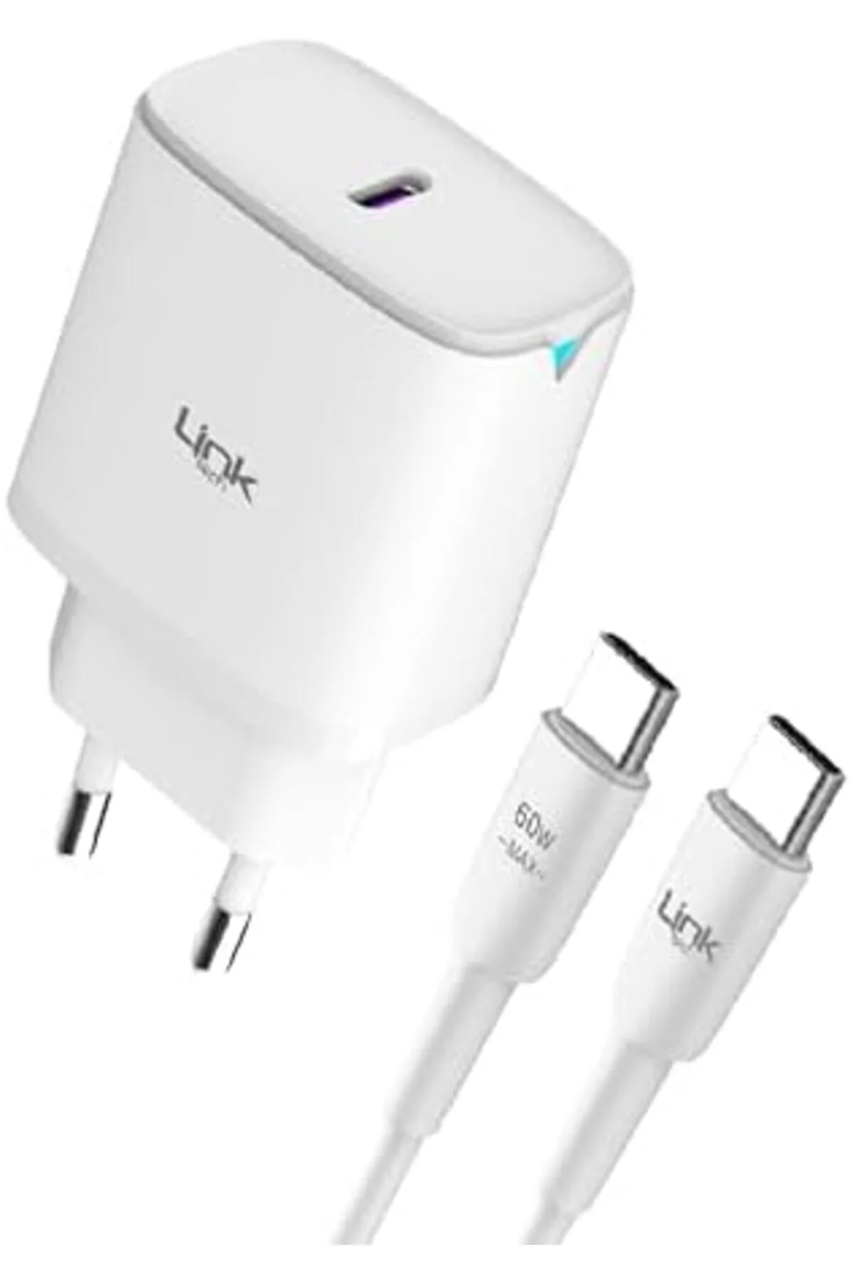 LuxShoping C312 30W PD GaN3 Type-C to Type-C Kablolu Şarj Aleti S
