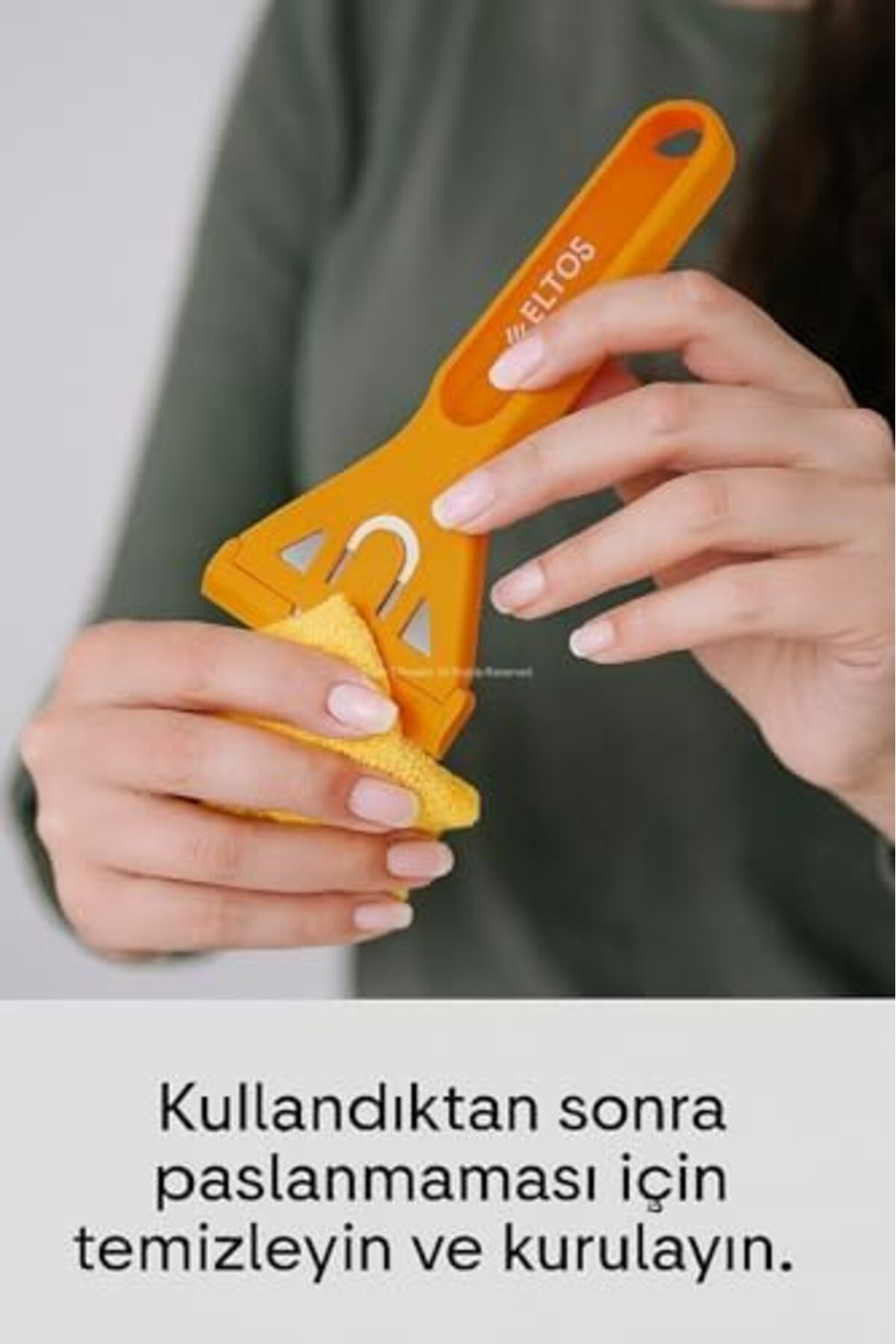 LuxShoping Cam Kazıma Bıçağı, Plastik, Çelik Uçlu, Ergonomik Sapl