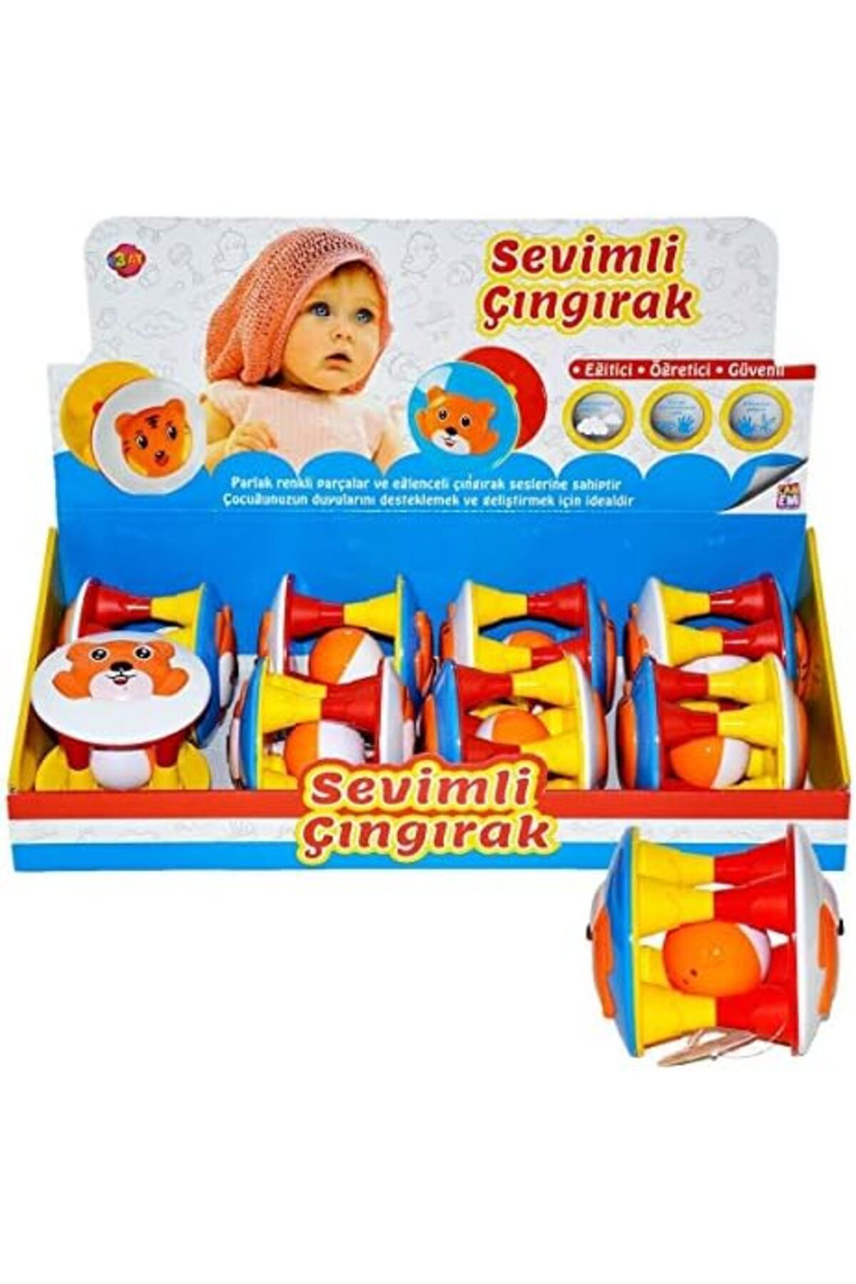 LuxShoping Can-Em Oyuncak CNM01 Çıngırak 1142128