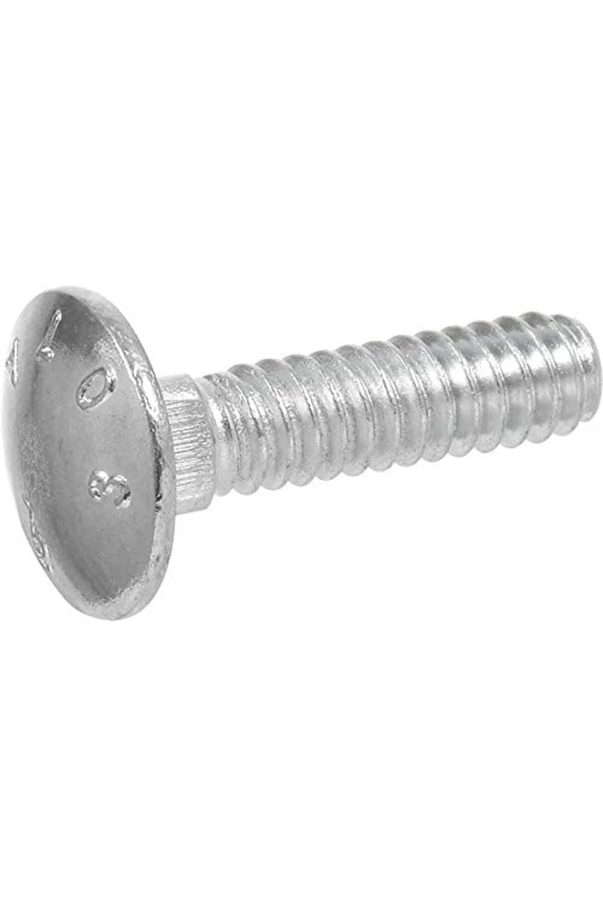 LuxShoping Carriage Bolt, Steel, 5/16-18 x 2-In., 100-Pk. -240090