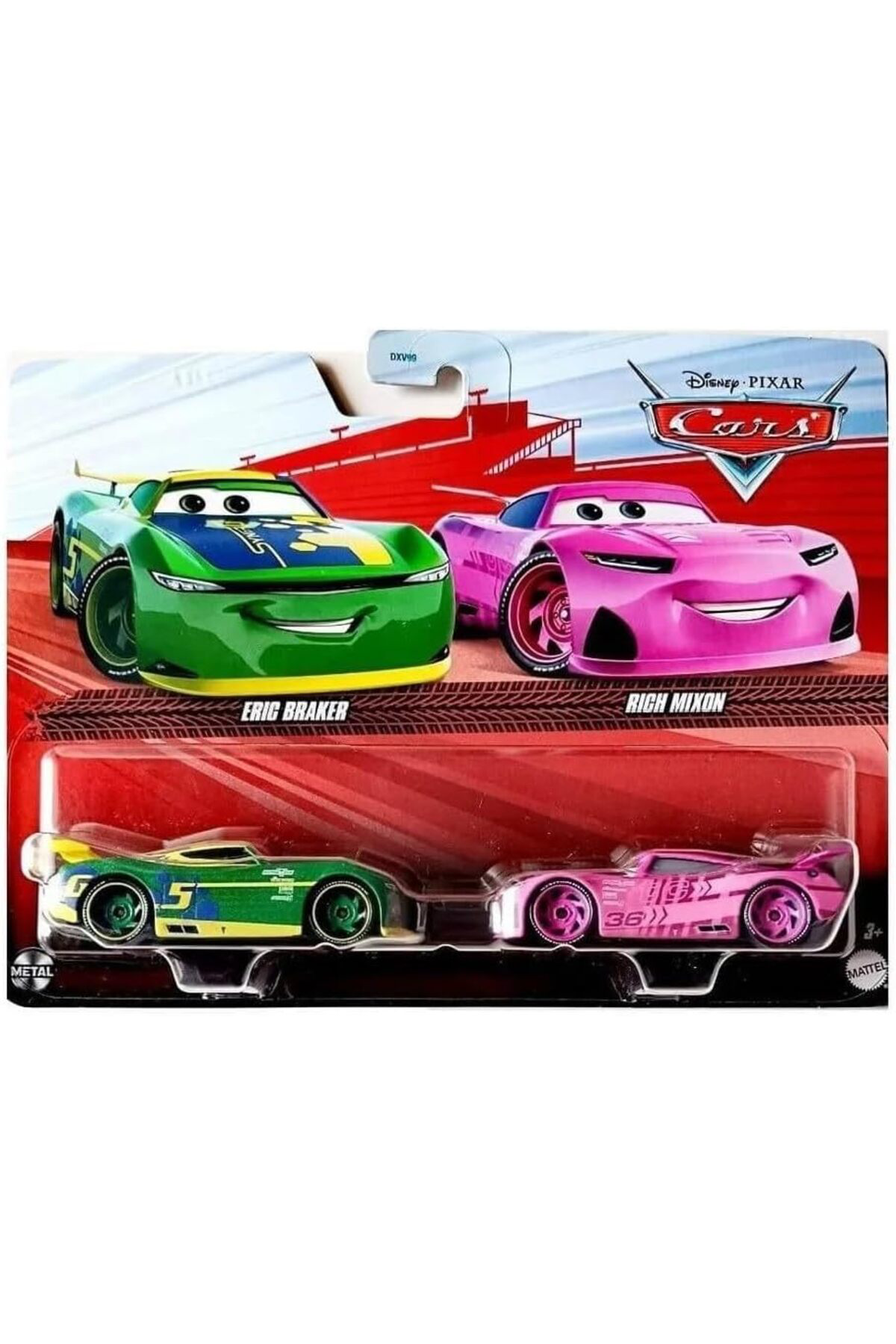 LuxShoping Car's Disny Pack 2 adet metal araba, 1:55 – ERIC BRAKE