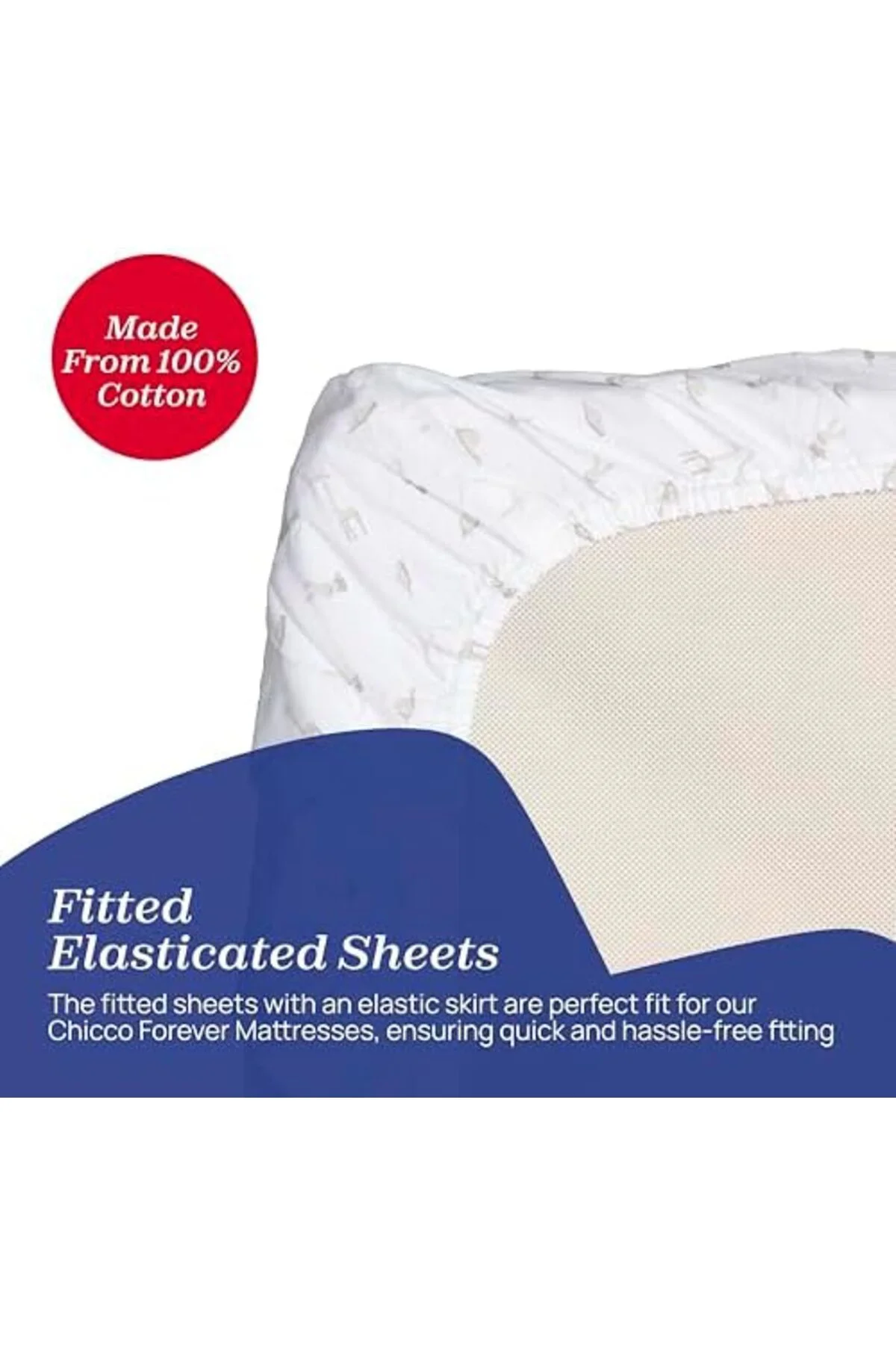 LuxShoping Çarşaf Seti Pamuklu İki Parça N2M Cloud 1142128