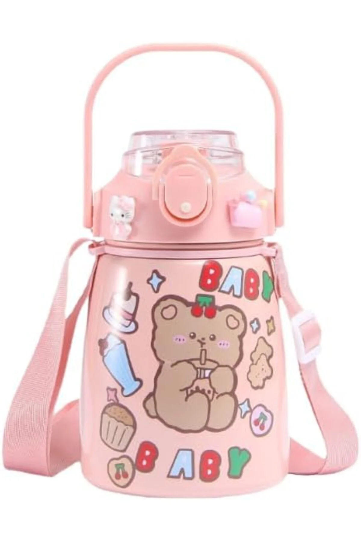 LuxShoping Çelik İçli Termos 850 Ml Pembe Skm012 1142128