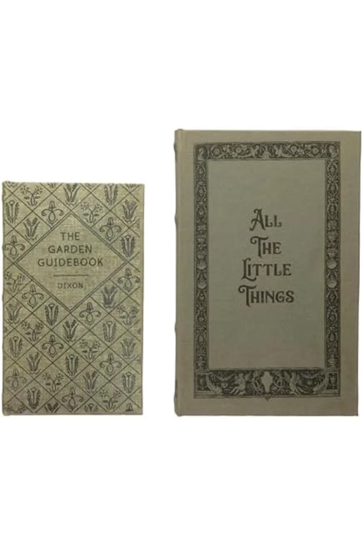 LuxShoping Co-Op MDF ve Kanvas Kitap, 2'li Set All The Things Sak