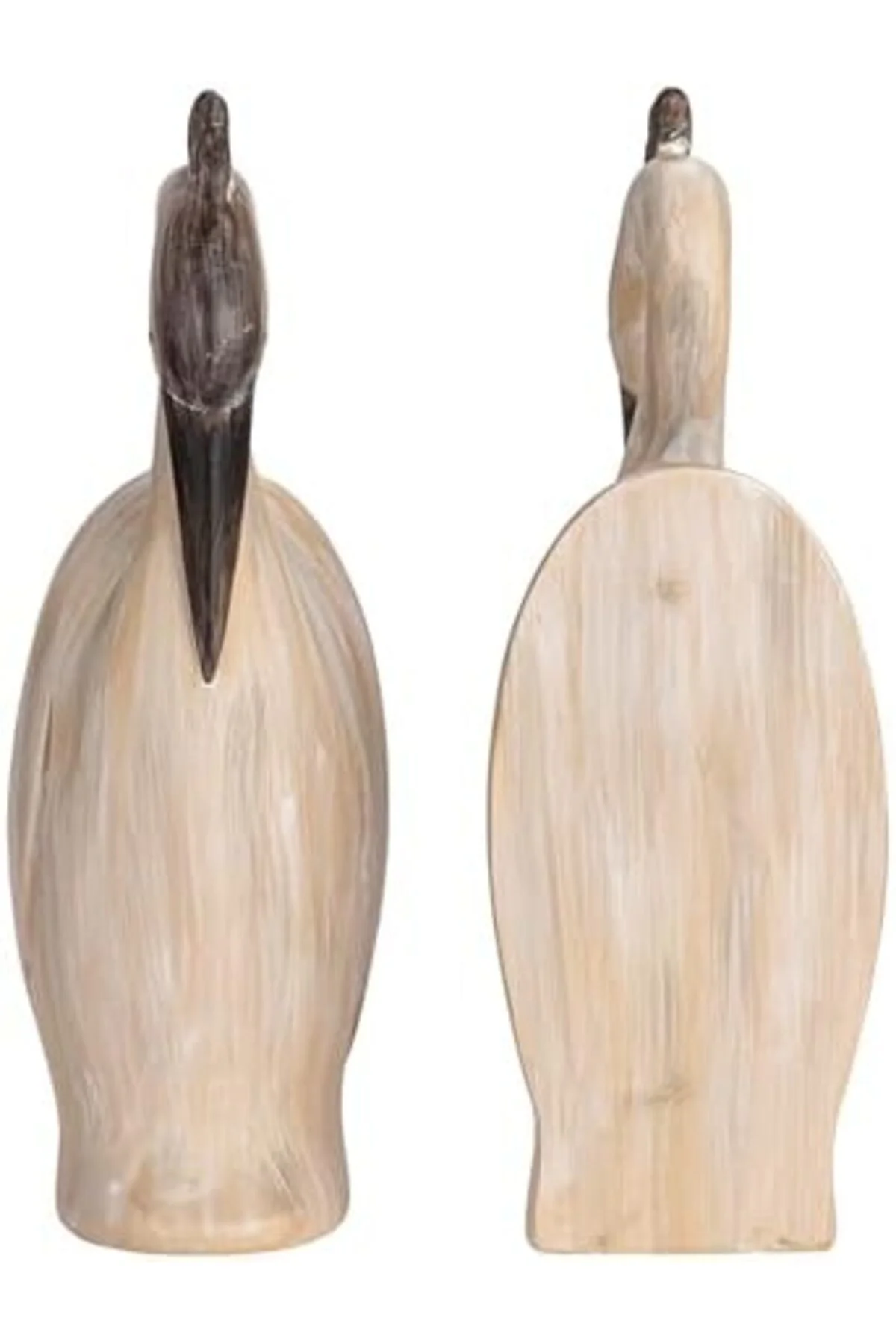 LuxShoping Co-Op Reçine Balıkçıl Kitap Ayrığı, Krem, 2'li Set 114