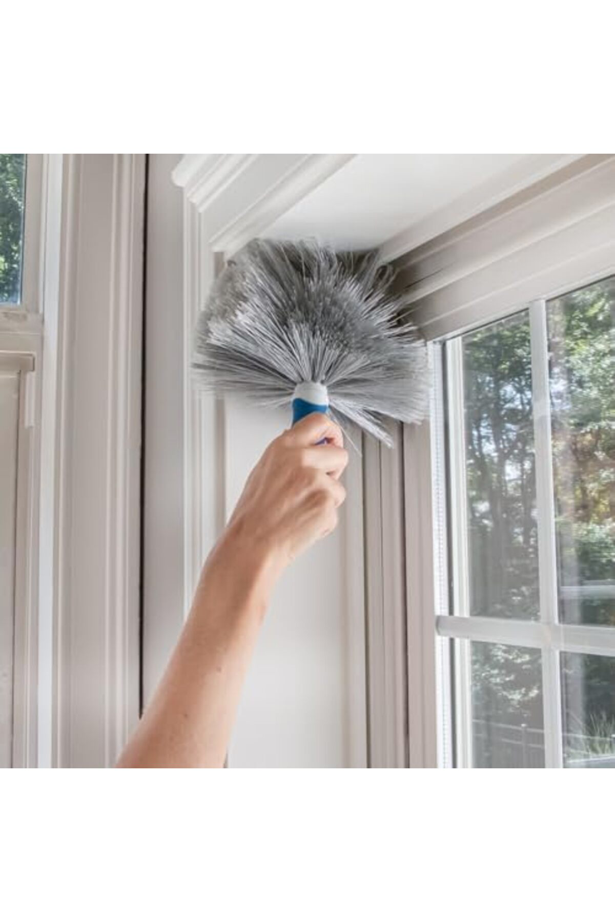 LuxShoping Cobweb Duster Örümcek Ağı ve Köşe Toz Alıcı Gri 114212