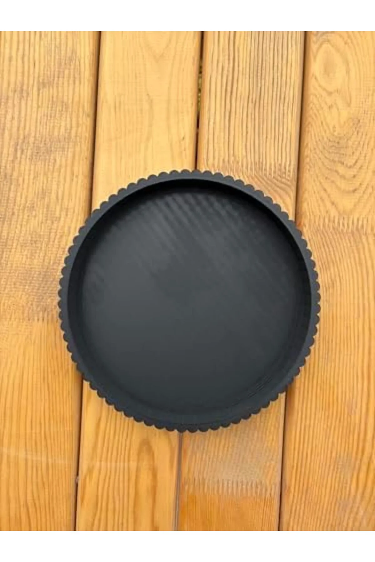 LuxShoping Çok Amaçlı Dekoratif Tabak (Siyah) 1142128