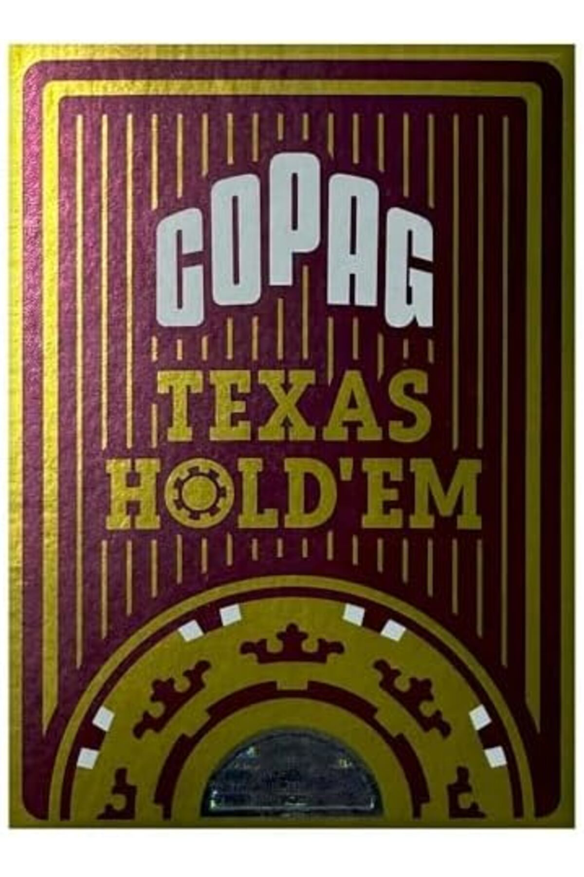 LuxShoping Copag Texas Hold'Em Endeks Oyun Kartları, Siyah 114212