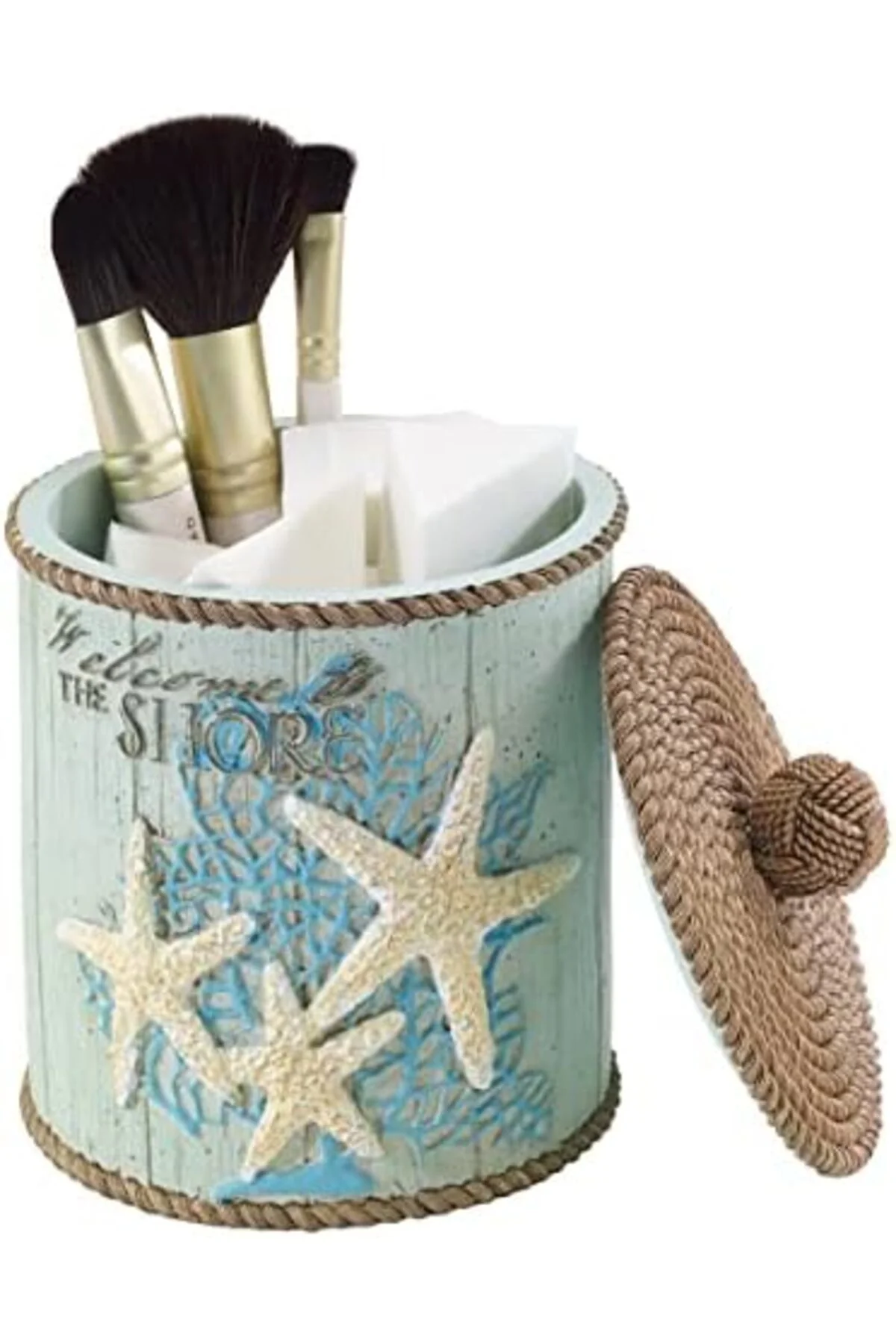 LuxShoping Countertop Beachcomber Pamuk, Kapalı Kavanoz, Çok renk