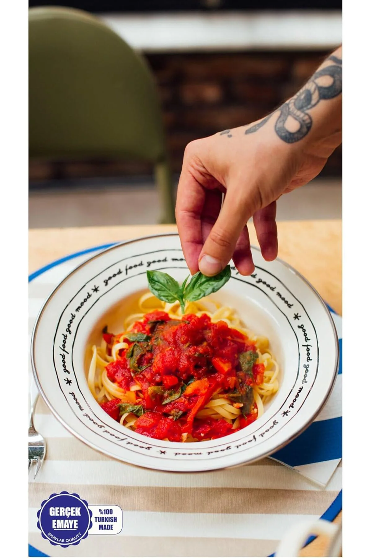 LuxShoping Çukur Makarna Ve Salata Tabağı 1142128