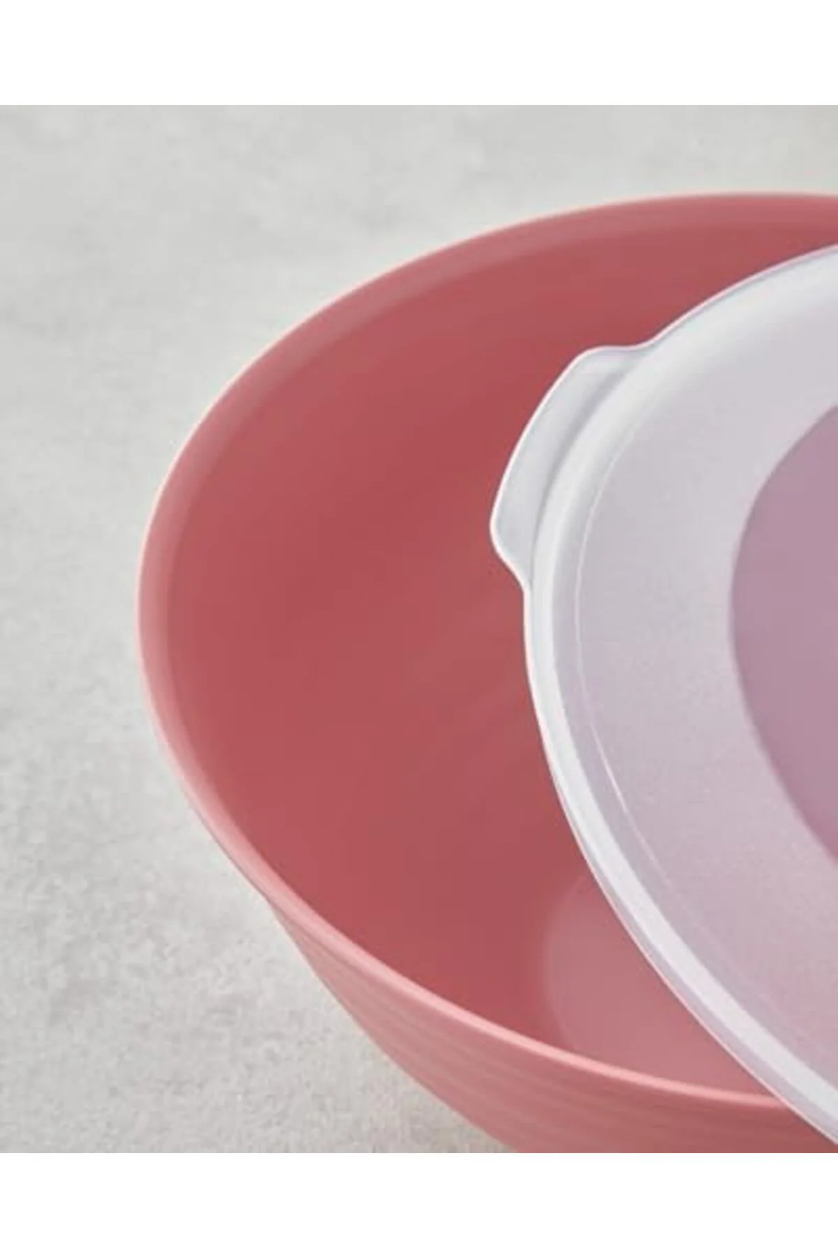 LuxShoping Deanna Plastik 3 Parça Saklama Kabı 1-2-3 Lt Pembe 114 LuxShoping Deanna Plastik 3 Parça Saklama Kabı 1-2-3 Lt Pembe 114