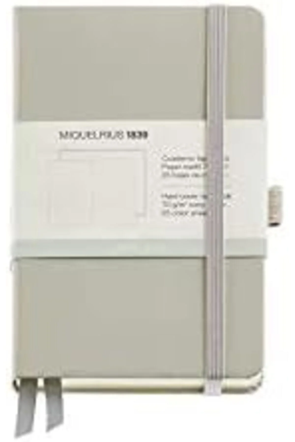 LuxShoping Defter Mr 90X140 Kareli W/Elastik Gri 1142128