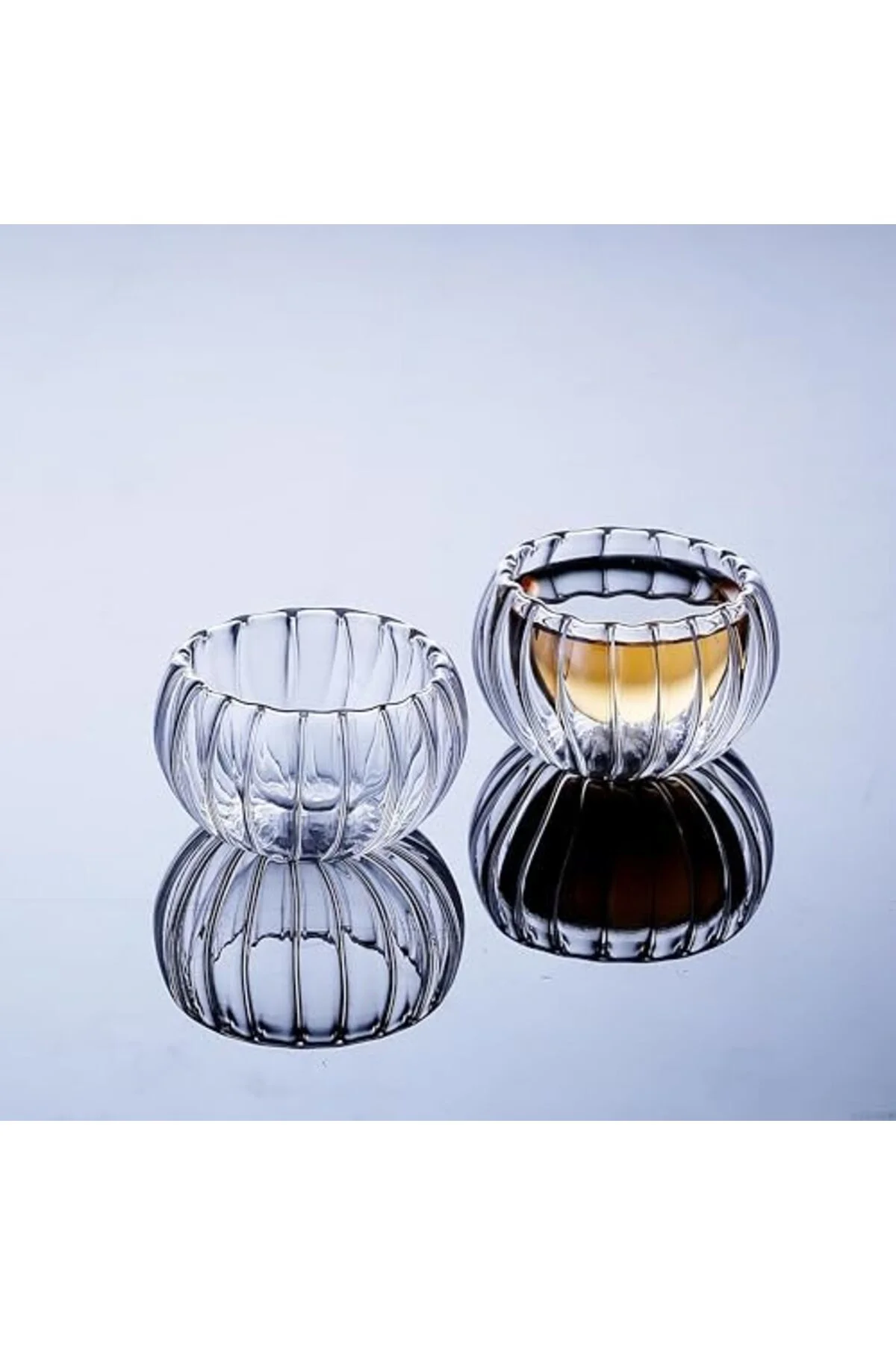 LuxShoping Dekoratif Cam Lokumluk, 8x8 cm, 6'lı Set 1142128