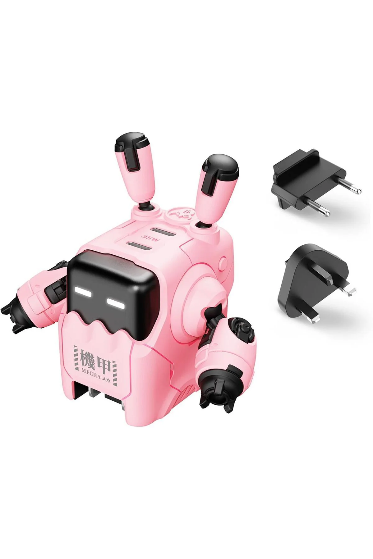 LuxShoping Delta35 Pembe Figürlü 35W Hızlı Şarj Adaptörü 1142128