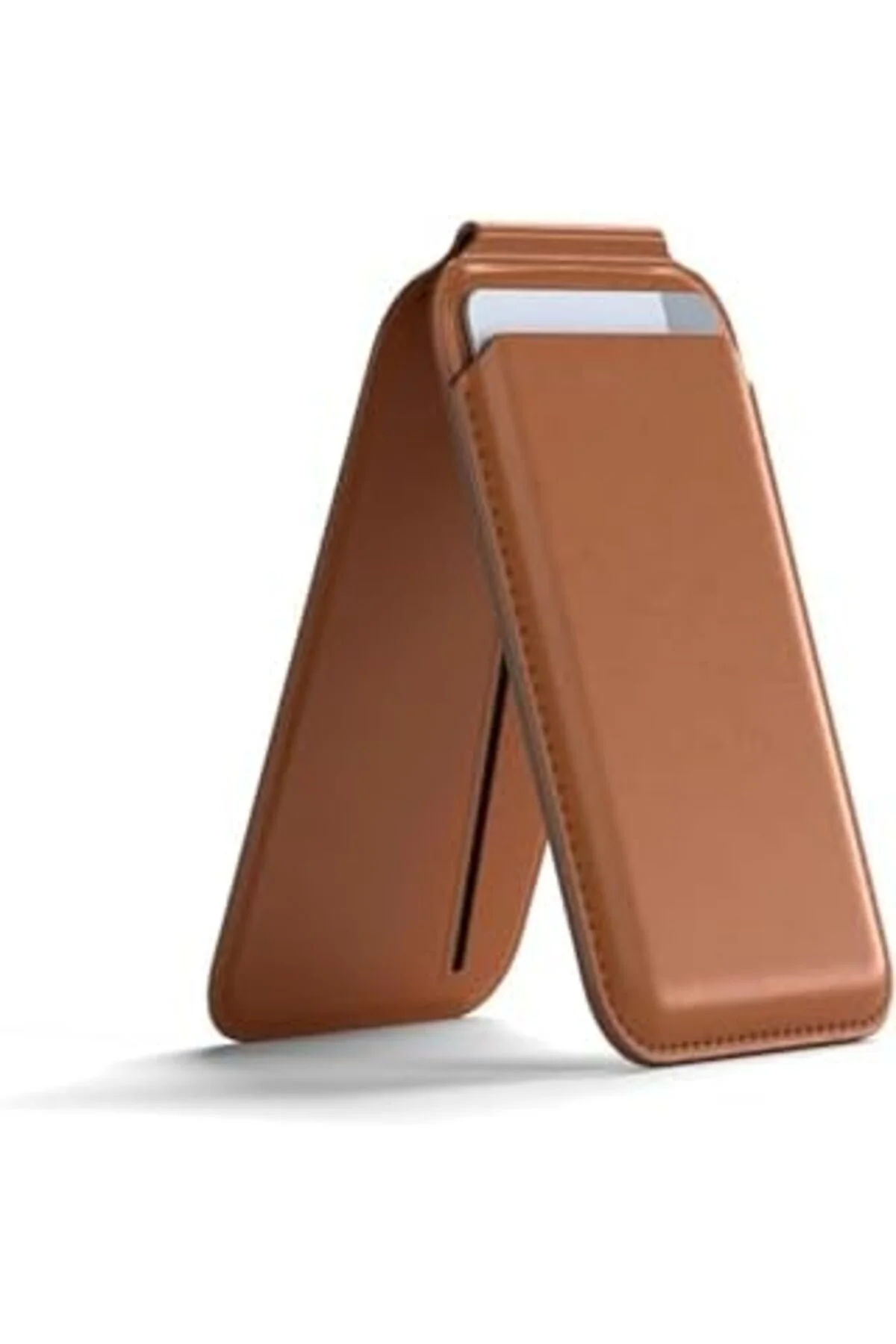 LuxShoping Deri MagSafe Uyumlu Cüzdan, Güçlü Manyetik Çekim, Güçl