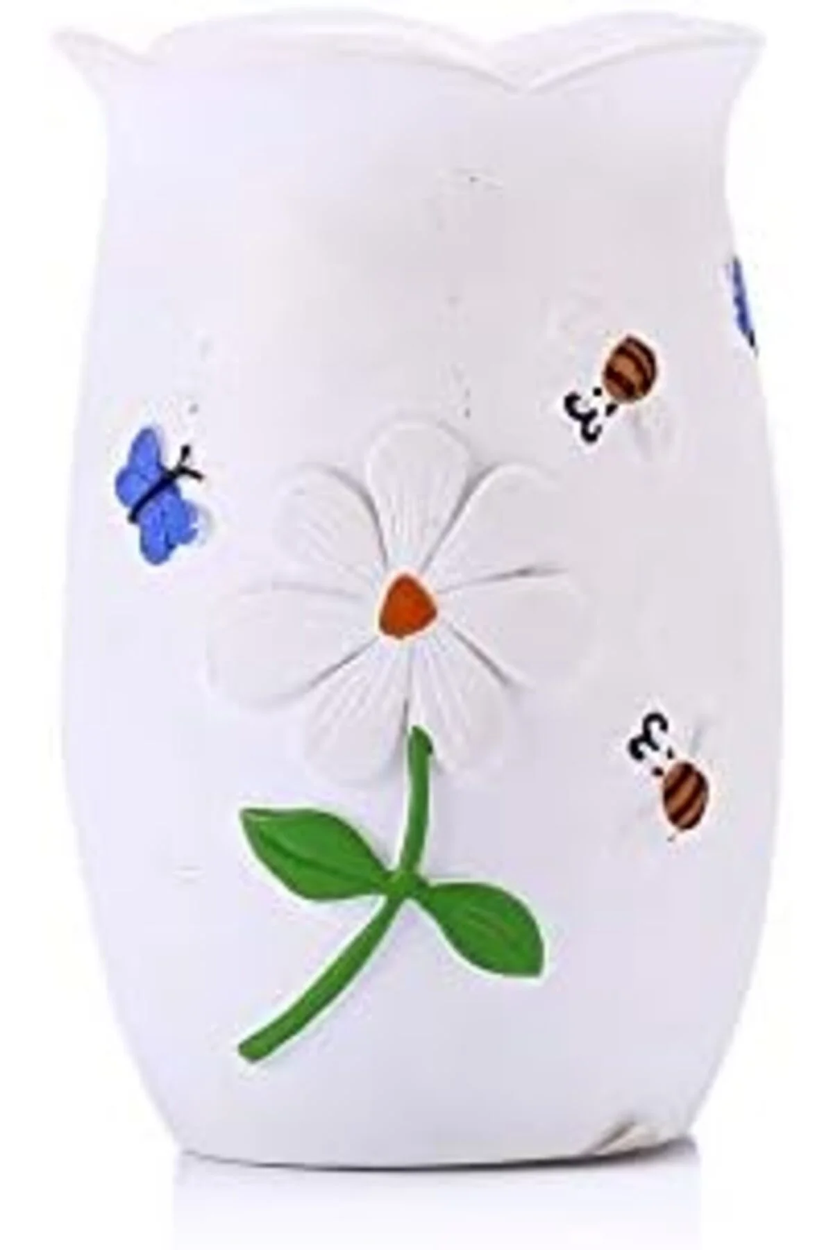 LuxShoping Diş Macunu Kabı Çiçekli Model Poliresin 1142128