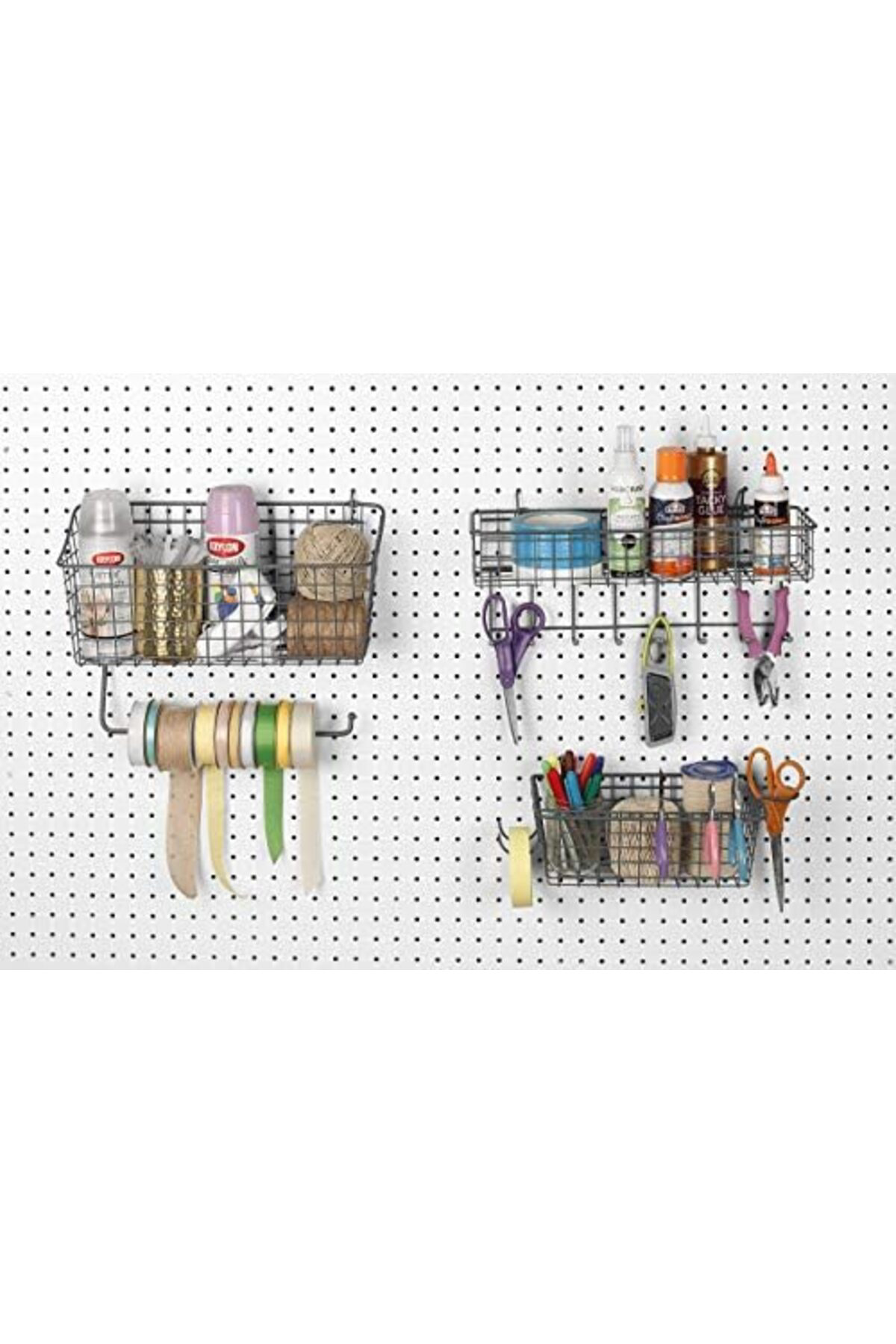 LuxShoping Diversified Pegboard & Duvara Monte Raf Sepeti ve Kanc