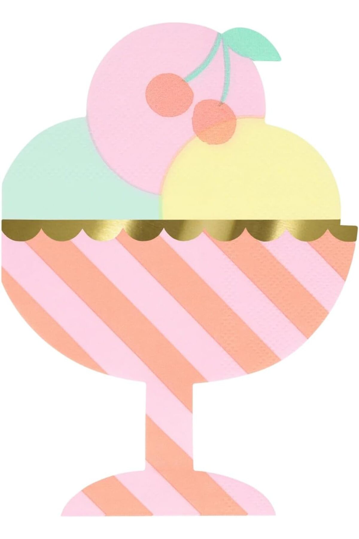 LuxShoping - Dondurma Peçeteler - 16 Adet 1142128