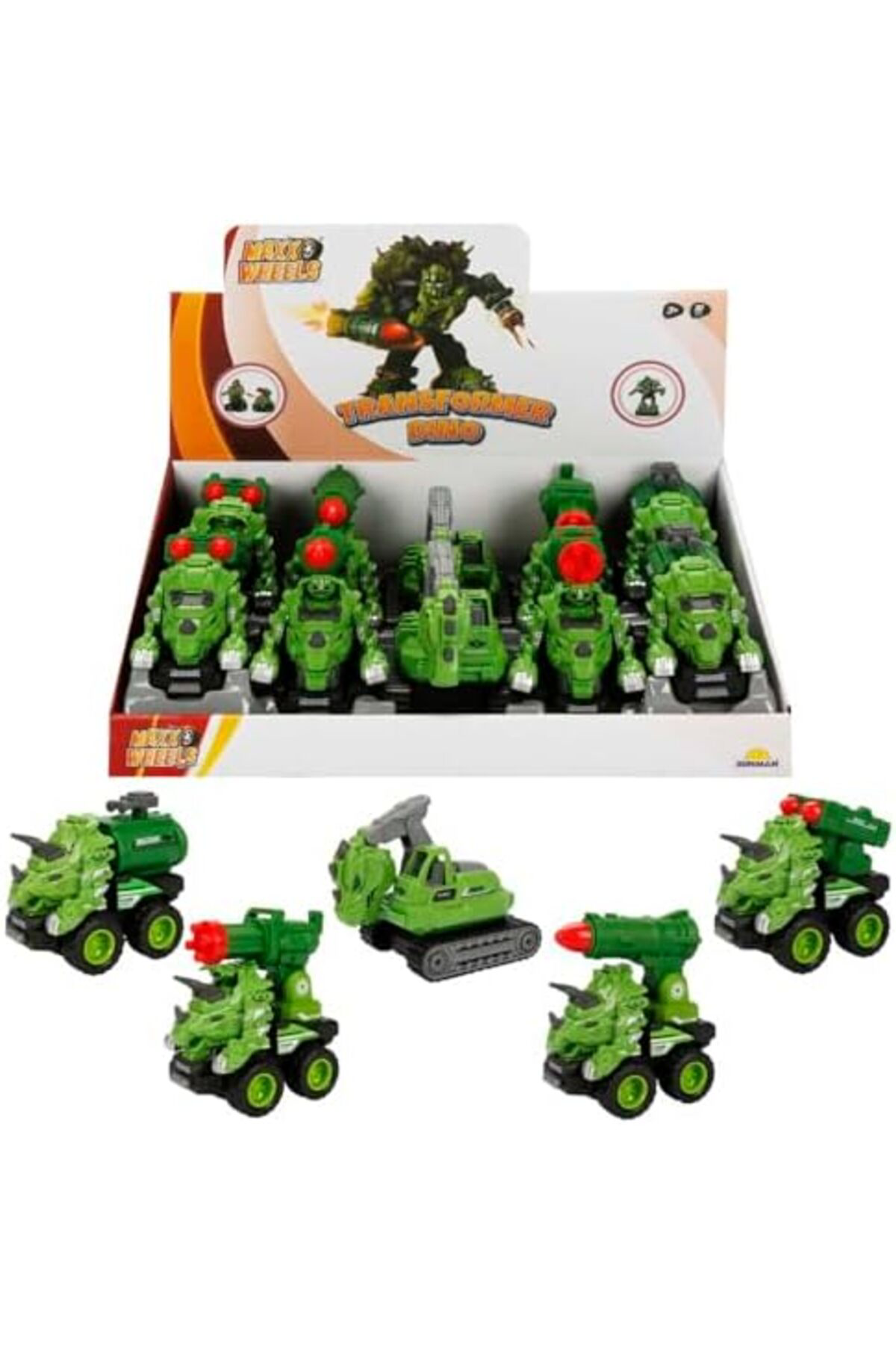 LuxShoping Dönüşebilen Araç Dinozor Fr5A10D 1142128