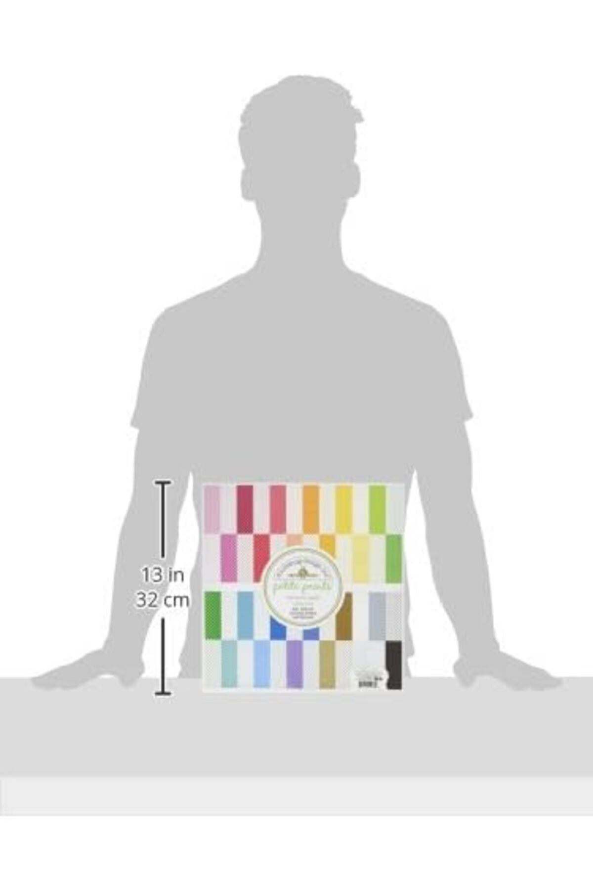 LuxShoping Dooblebug Petite İsviçre Puantiyeli Tonkartons 12 inç