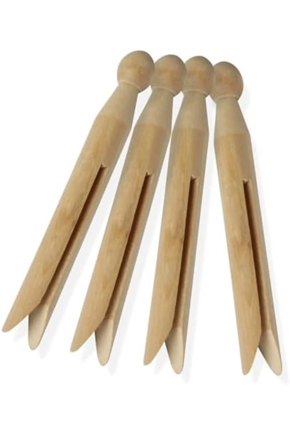 LuxShoping DRY-01389 geleneksel mandal ahşap 100 adet, doğal, 10.