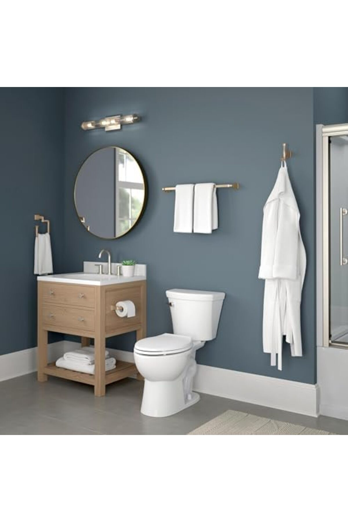 LuxShoping Dryden Havlu Yüzüğü, Şampanya Bronz, Banyo Aksesuarlar