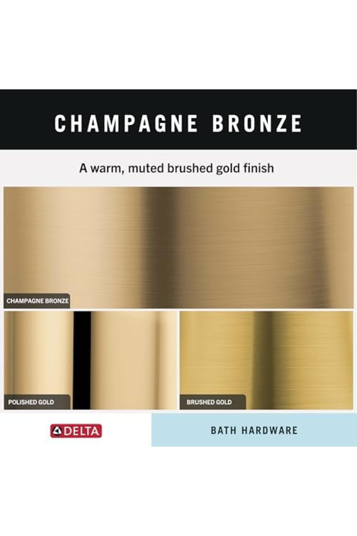 LuxShoping Dryden Havlu Yüzüğü, Şampanya Bronz, Banyo Aksesuarlar