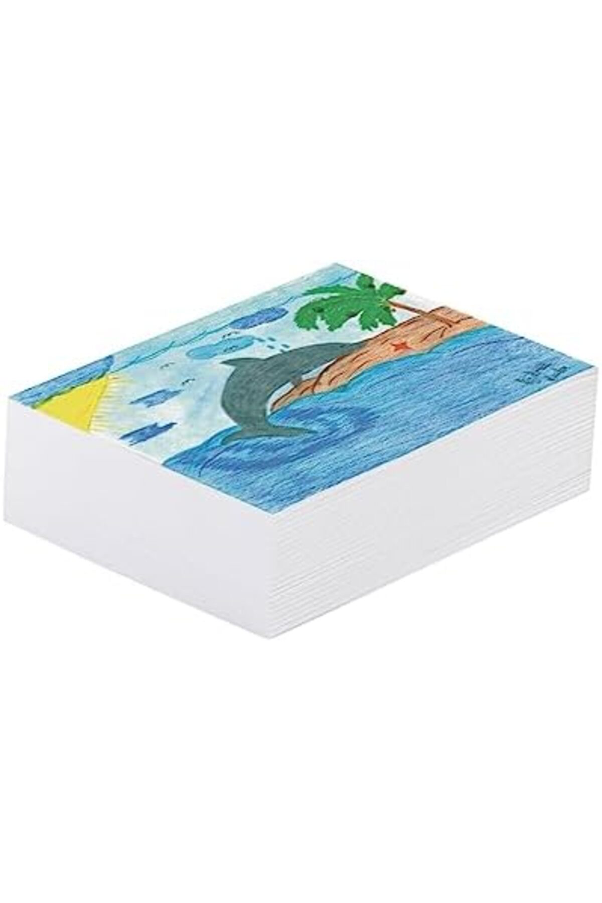 LuxShoping Düz Gazete Baskısı, 20 cm x 28 cm, 500 Yapraklı Çubuk 