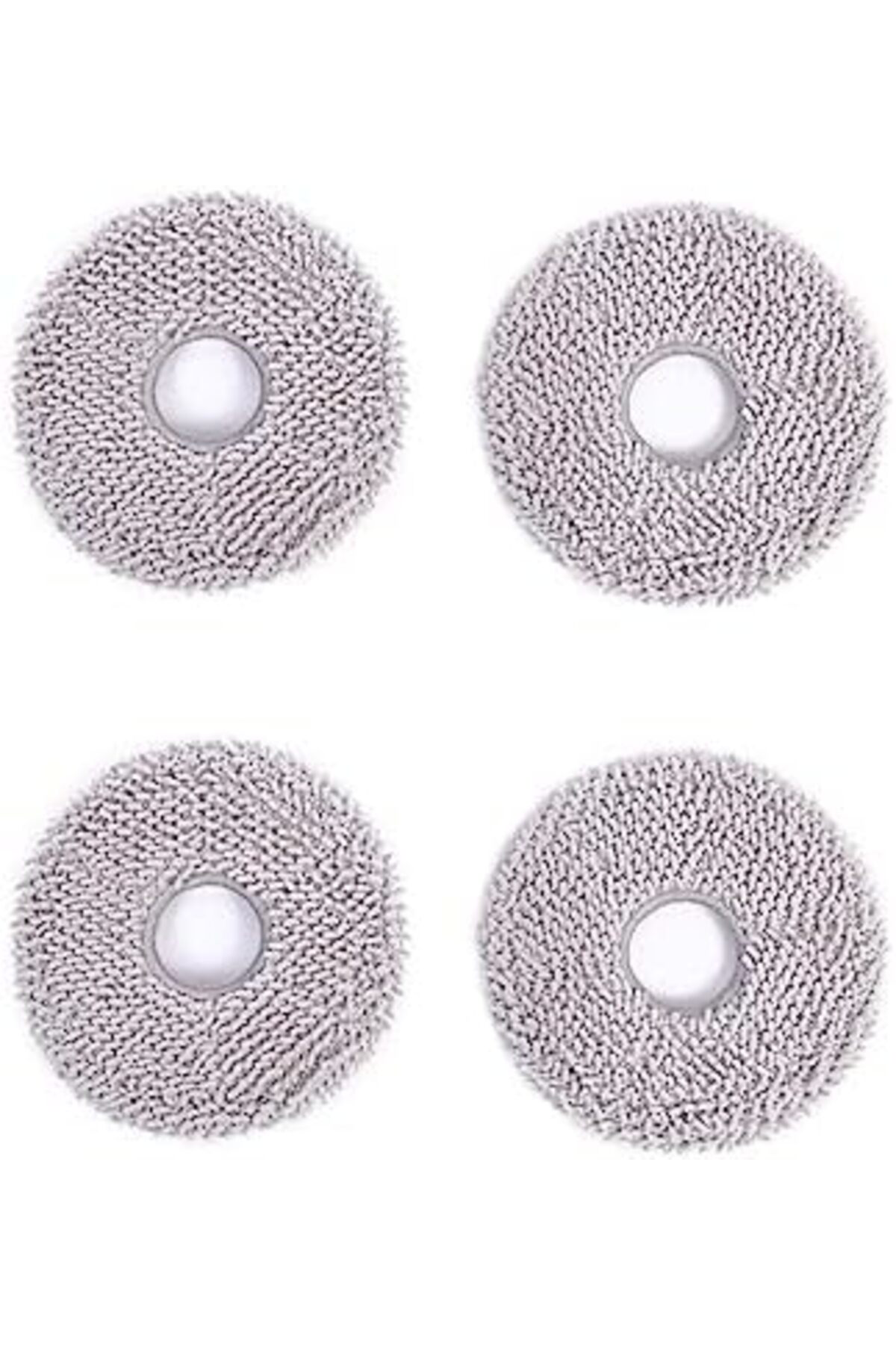 LuxShoping ECOVACS Yıkanabilir Paspas Pedleri 4 ADET DEEBOT X2 Om