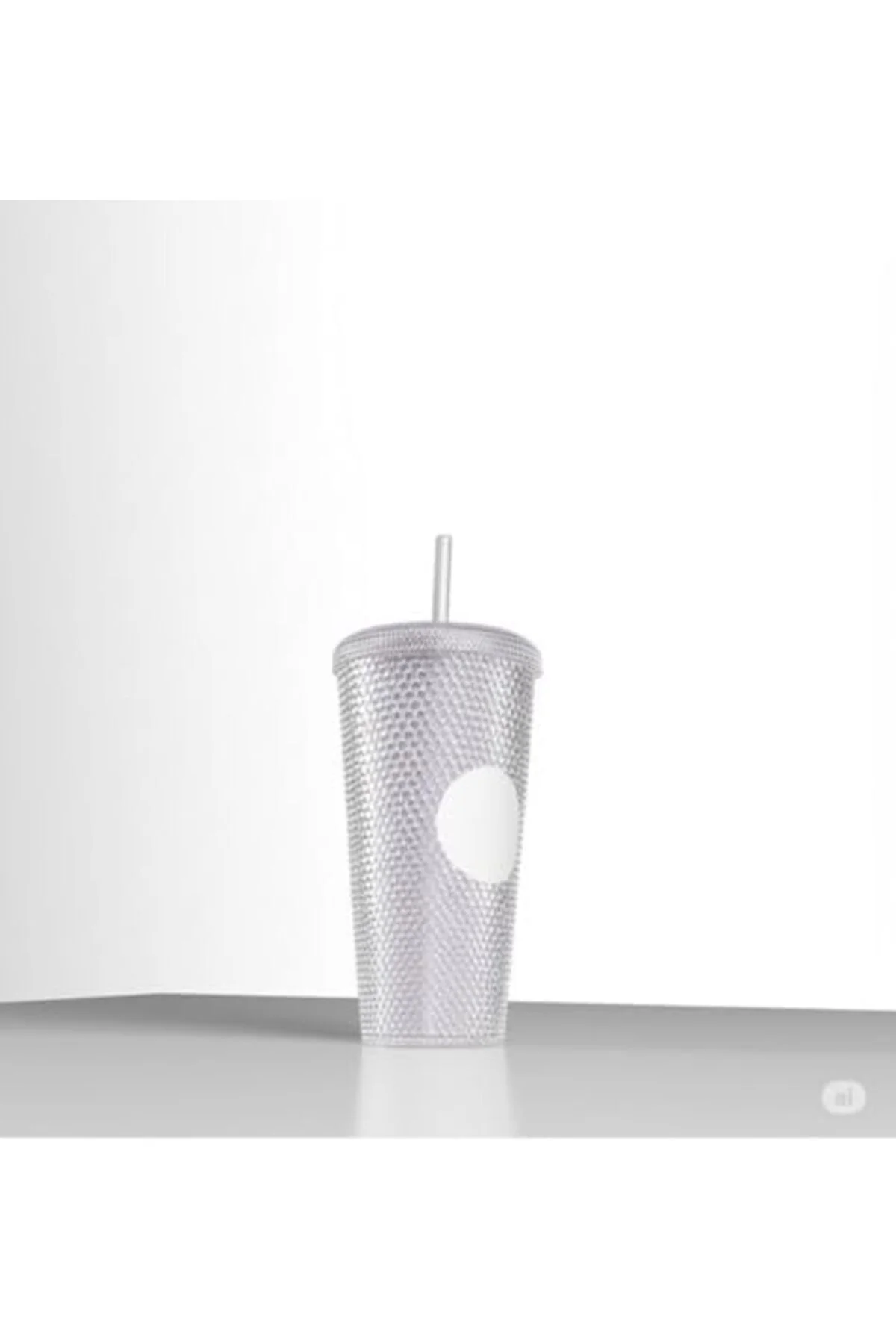 LuxShoping Efe Mark Kristal Desen 750 ml Pipetli Soğuk İçecek/Kah