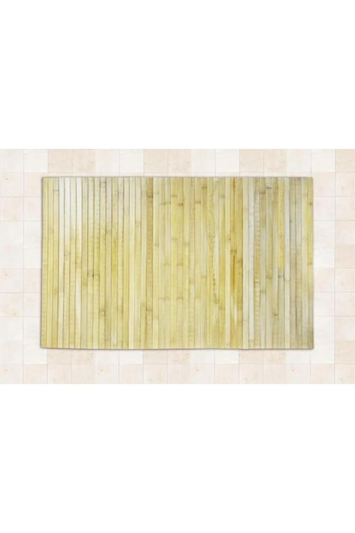 LuxShoping Eko Serisi 50x80 cm Doğal Bambu Banyo Paspası 1142128