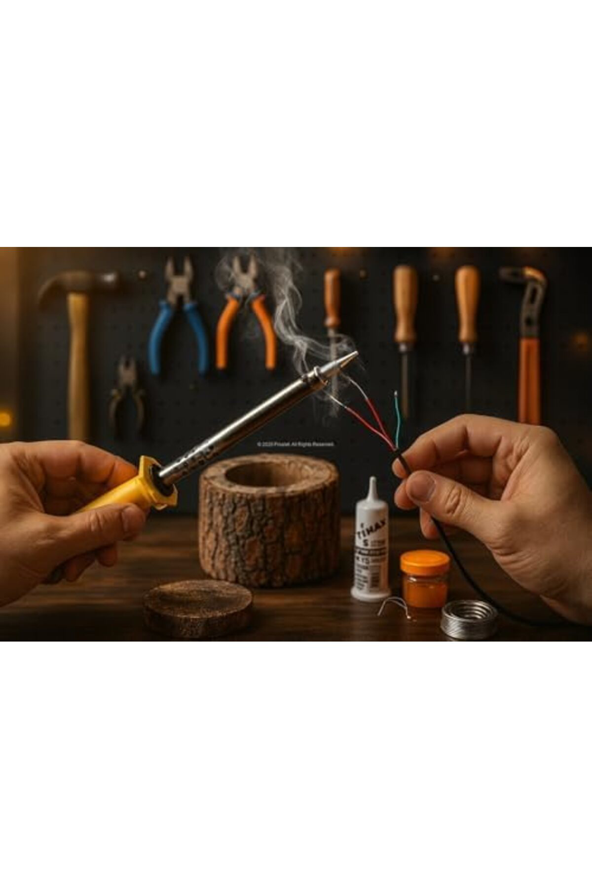 LuxShoping Elektronik Havya, Endüstriyel, Nikrom, Lehimleme, Kale