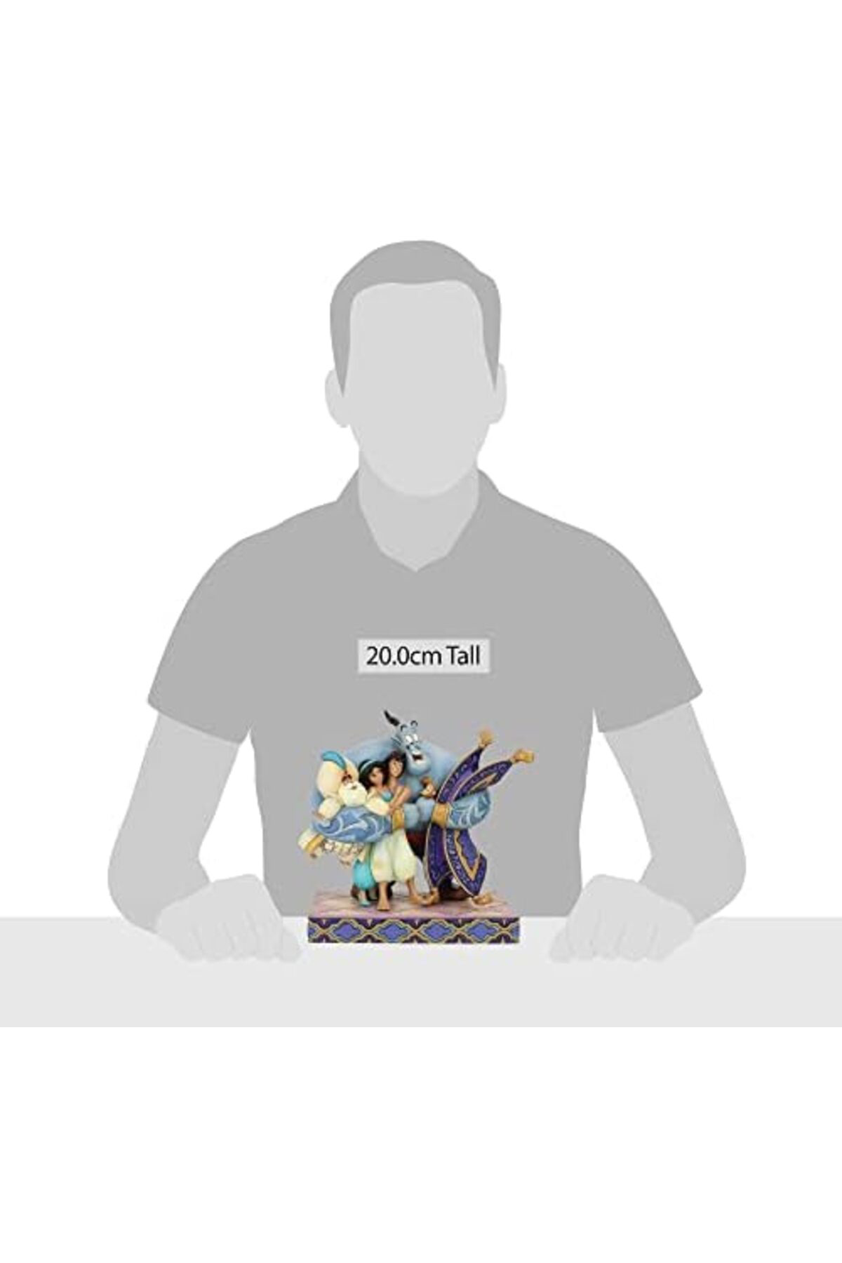 LuxShoping Enesco Traditions Group Hug Aladdin Figürü, Çok Renkli