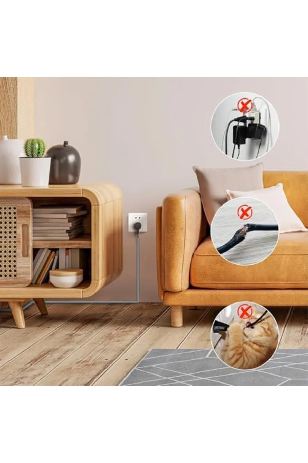 LuxShoping Esnek Kablo Kanalı Gri/GT-KK02 1142128